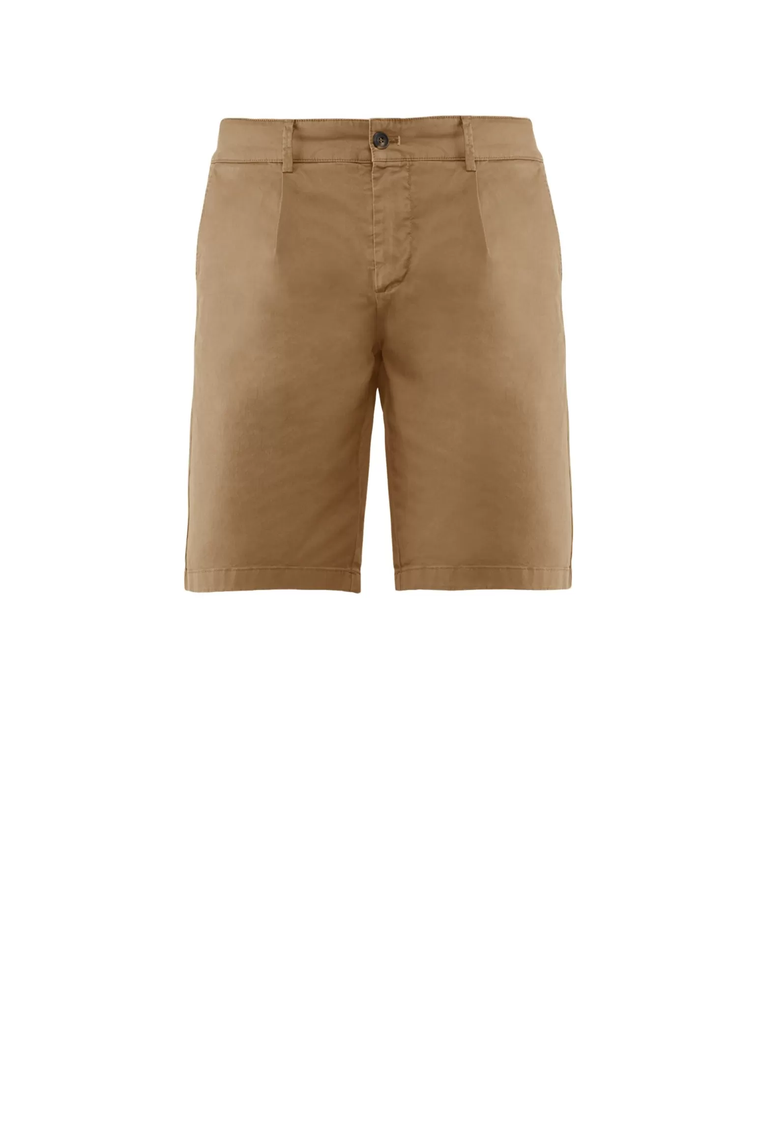 Uomo Bomboogie Bermuda Chino Con Pinces