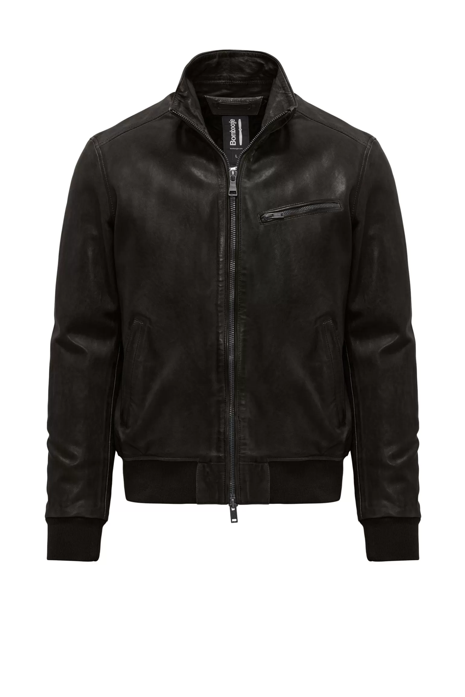 Uomo Bomboogie Bomber In Pelle Foo