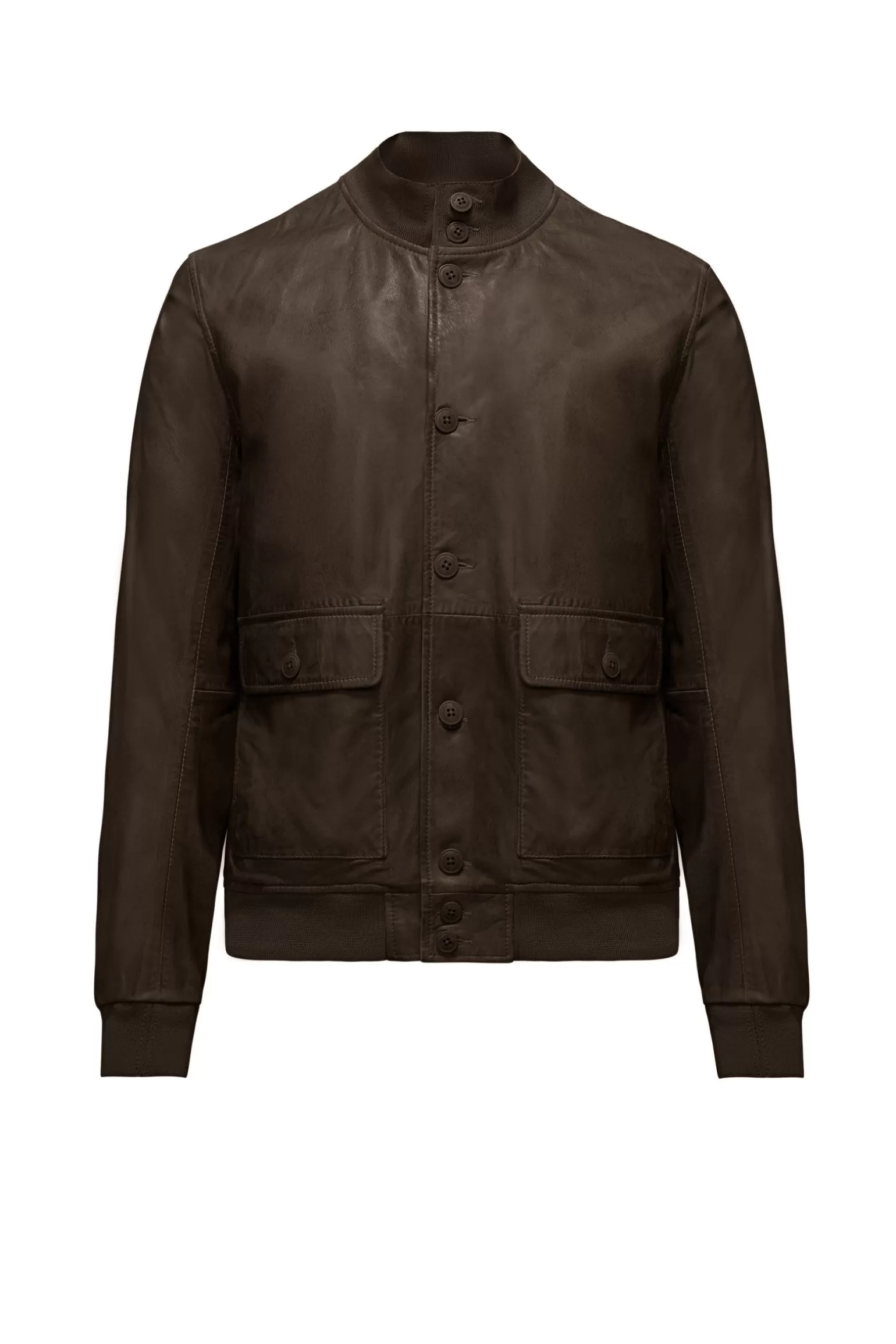 Uomo Bomboogie Bomber In Pelle Walt