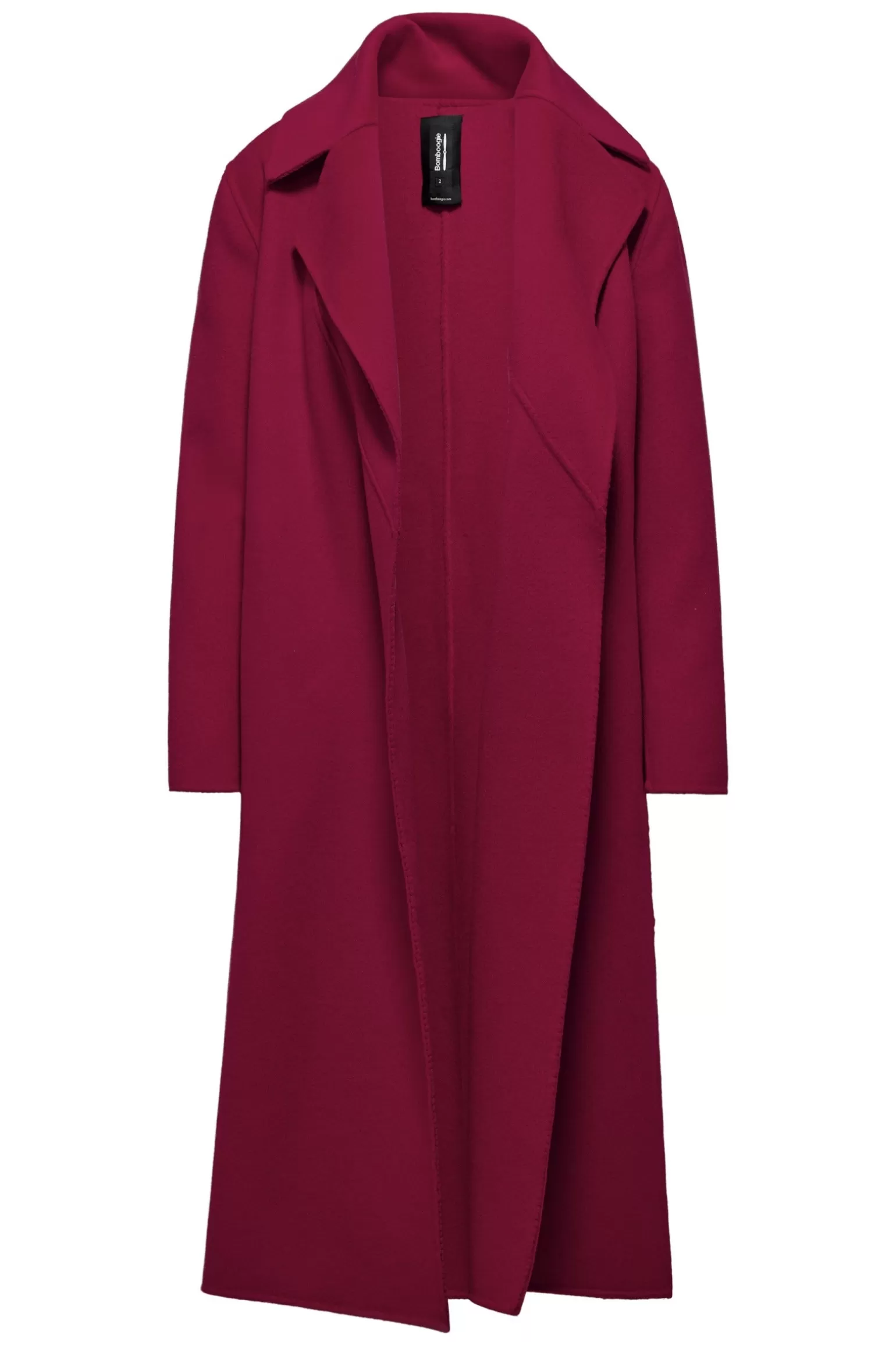 Donna Bomboogie Cappotto A Vestaglia Con Cintura