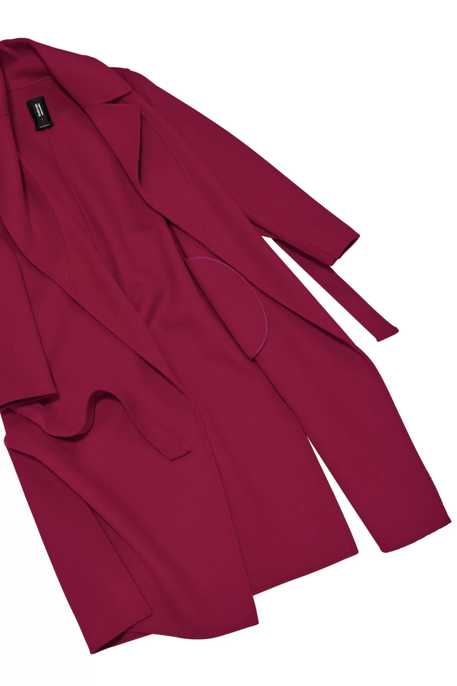 Donna Bomboogie Cappotto A Vestaglia Con Cintura