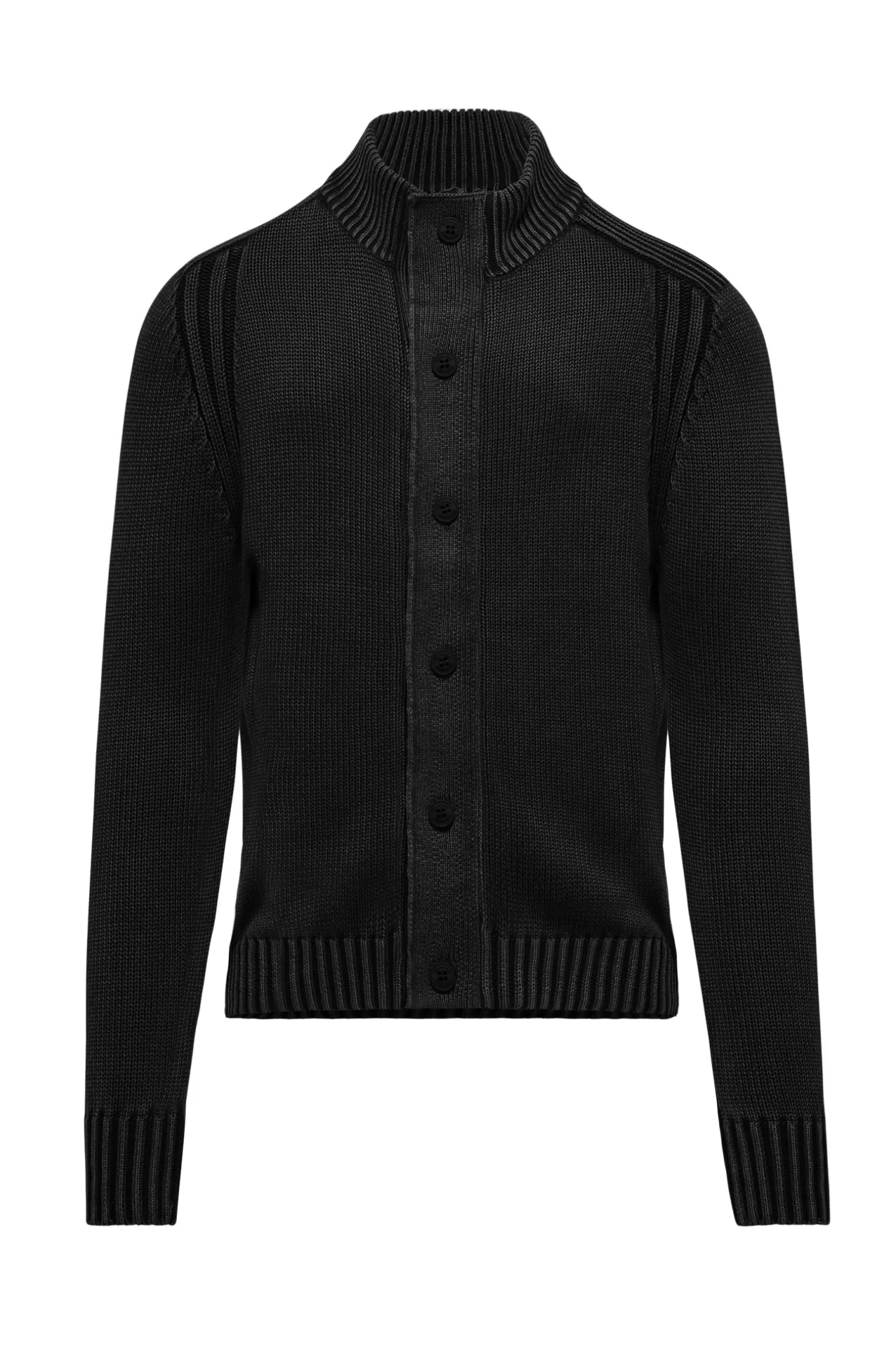 Uomo Bomboogie Cardigan Collo Lupetto In Cotone