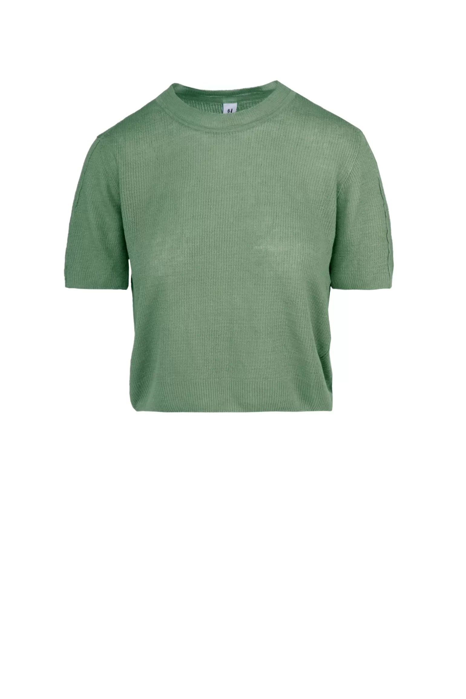 Donna Bomboogie Maglia A Manica Corta Di Lino Cotone