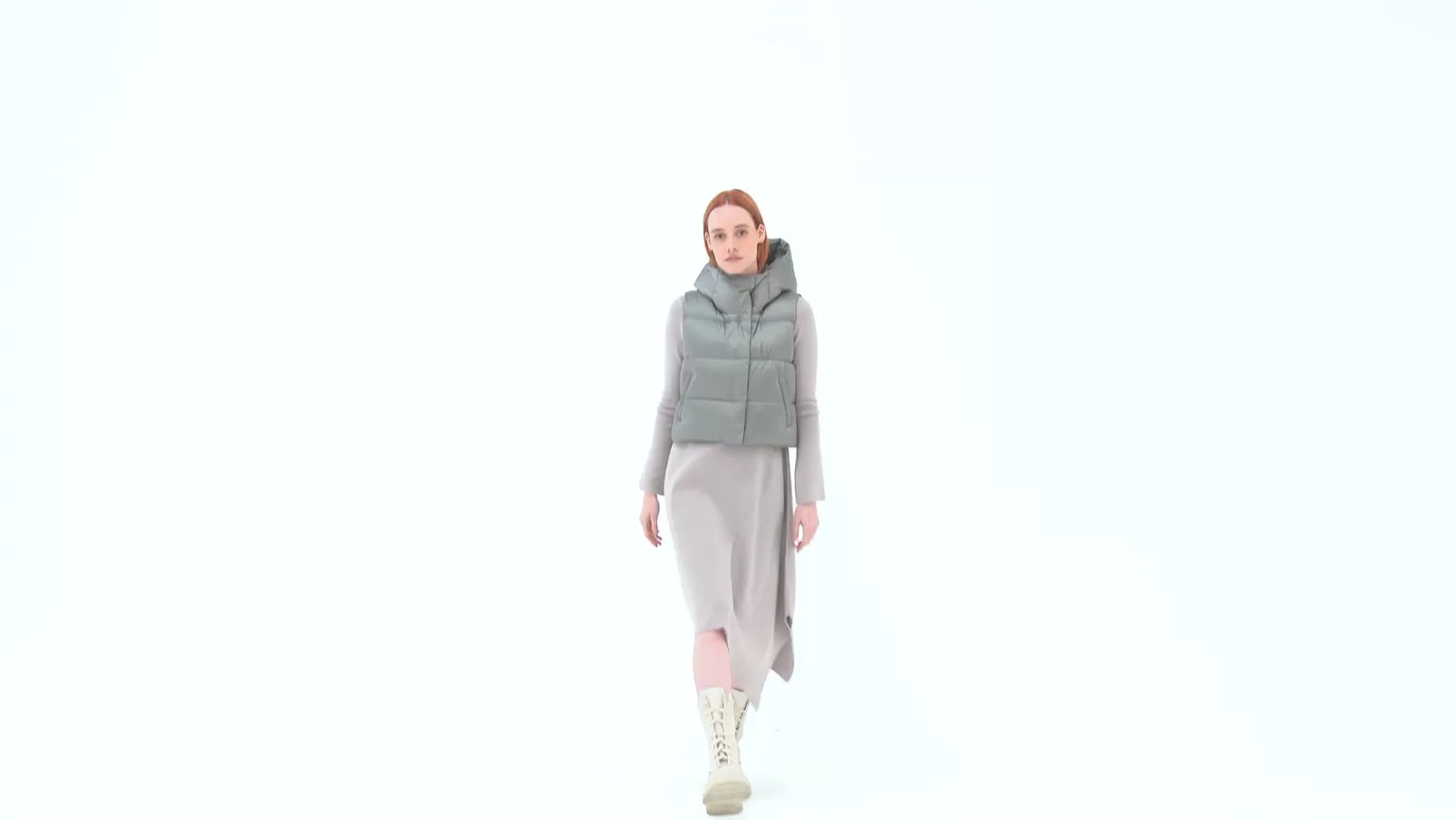 Donna Bomboogie Ottawa Vest - Piumino Corto Smanicato In Nylon Bright