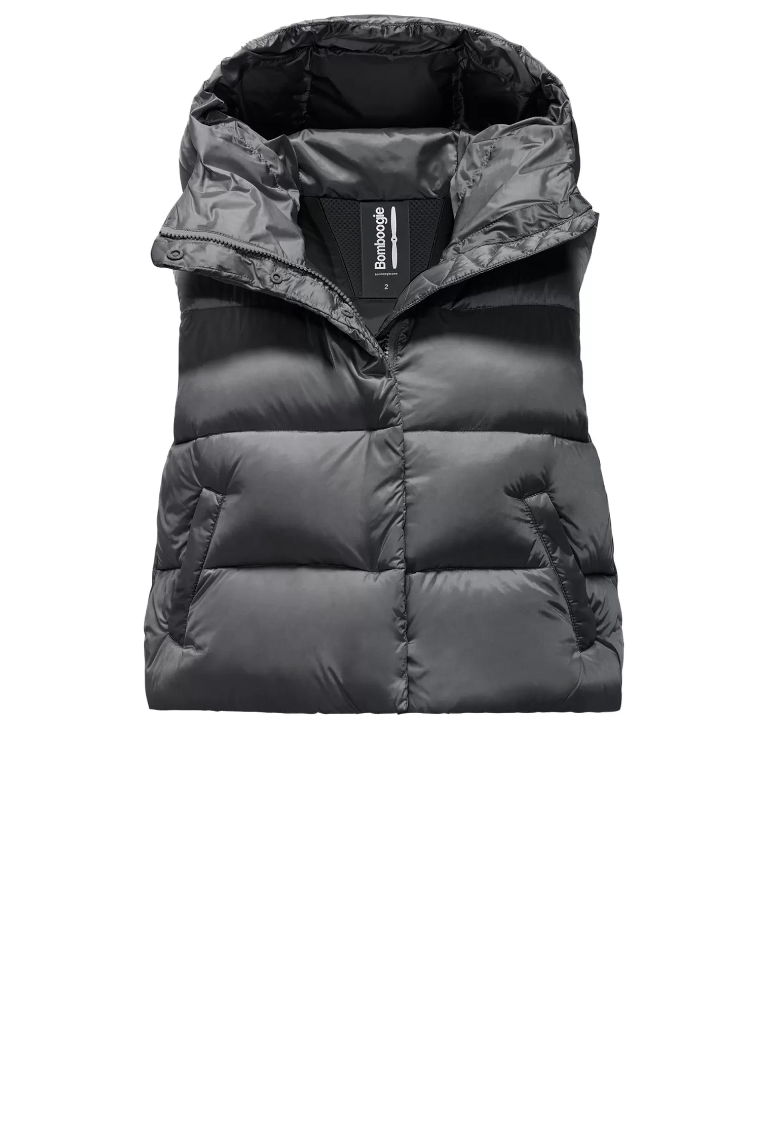 Donna Bomboogie Ottawa Vest - Piumino Corto Smanicato In Nylon Bright