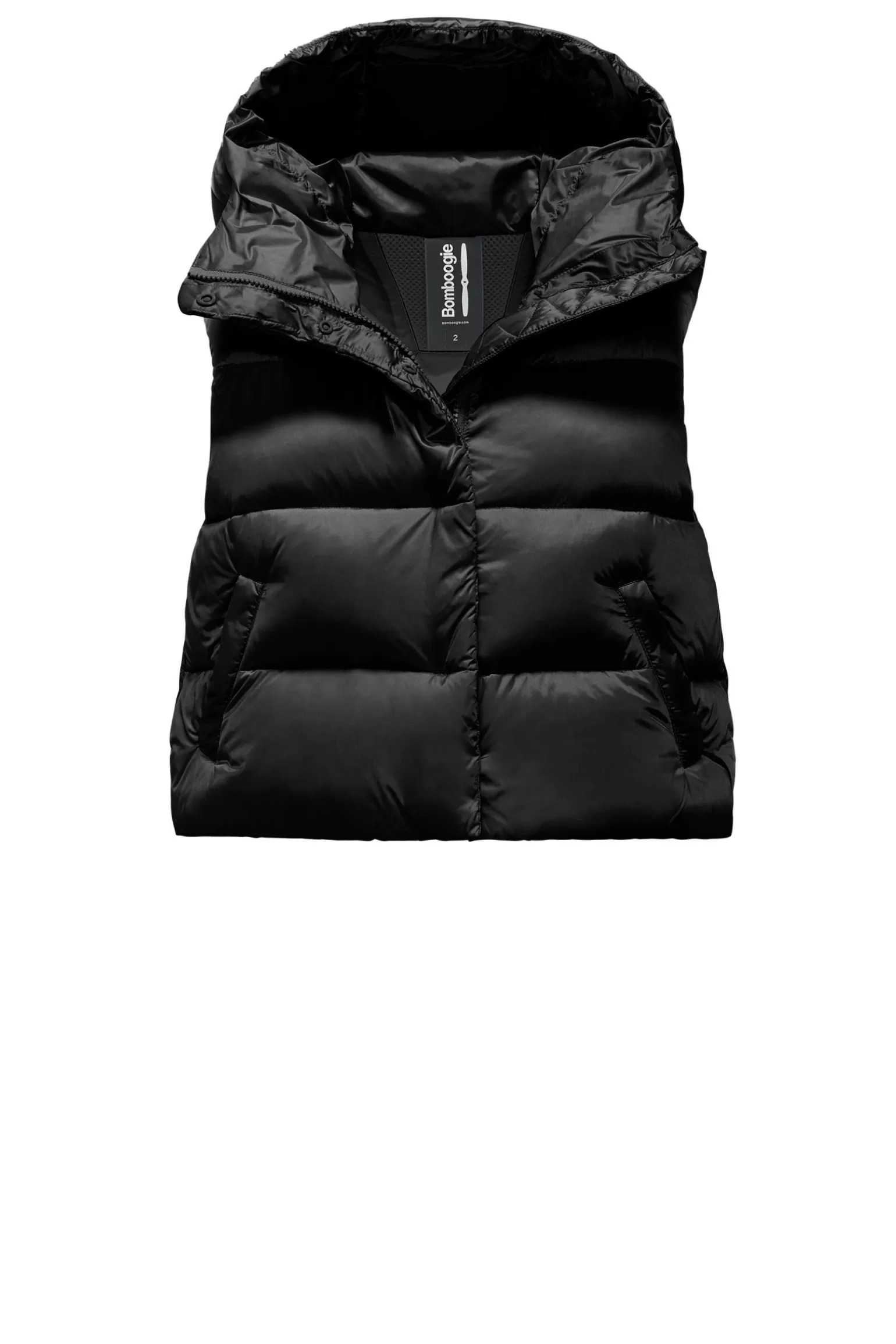 Donna Bomboogie Ottawa Vest - Piumino Corto Smanicato In Nylon Bright