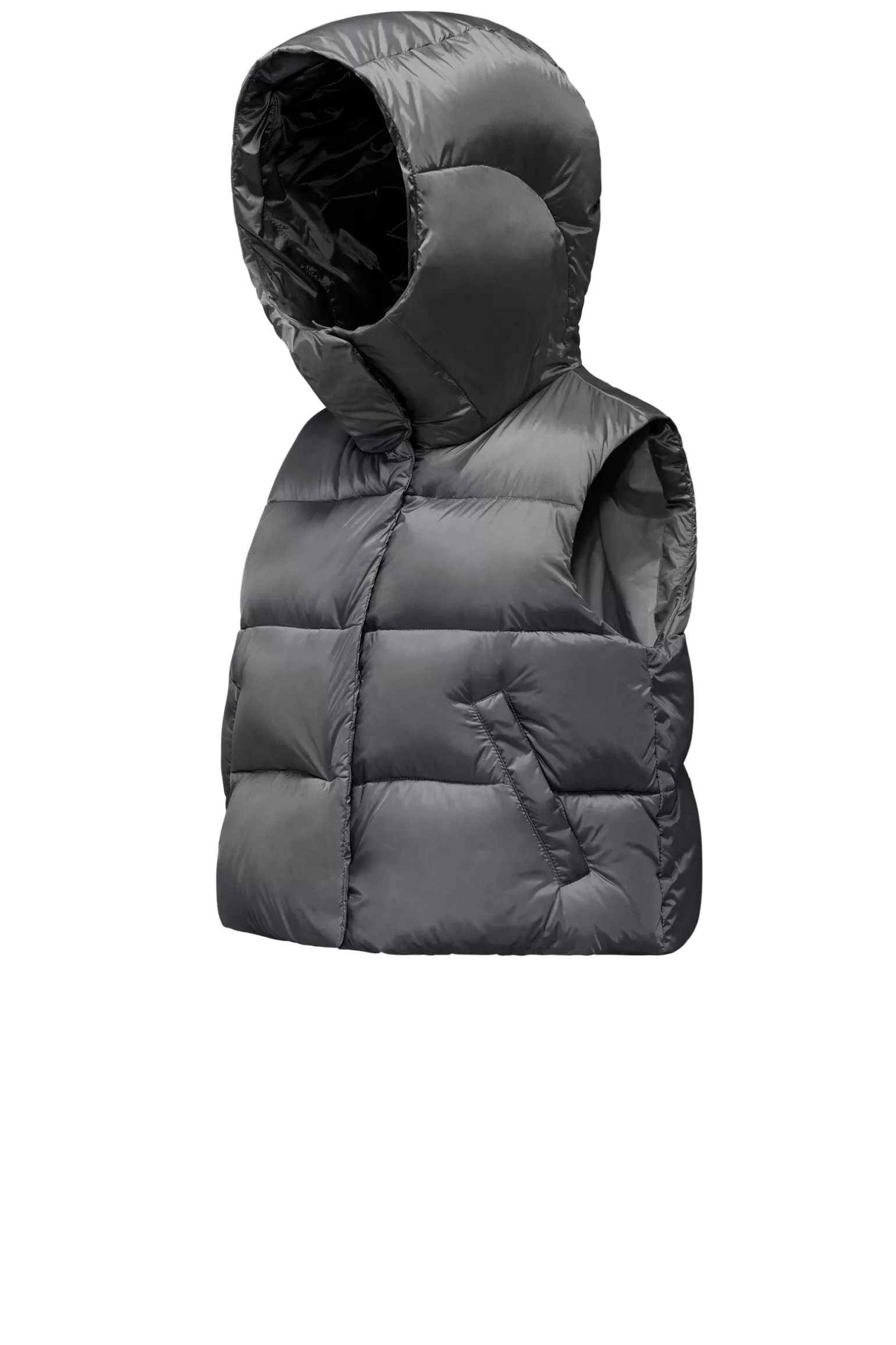 Donna Bomboogie Ottawa Vest - Piumino Corto Smanicato In Nylon Bright