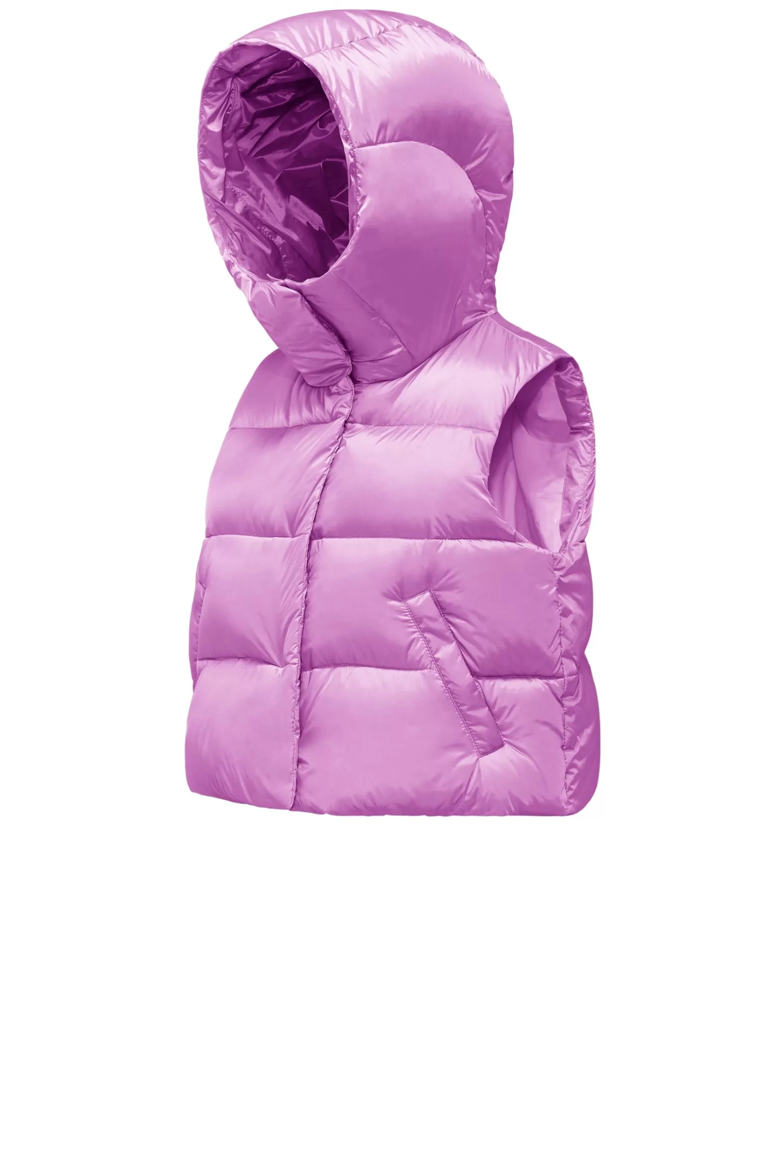 Donna Bomboogie Ottawa Vest - Piumino Corto Smanicato In Nylon Bright
