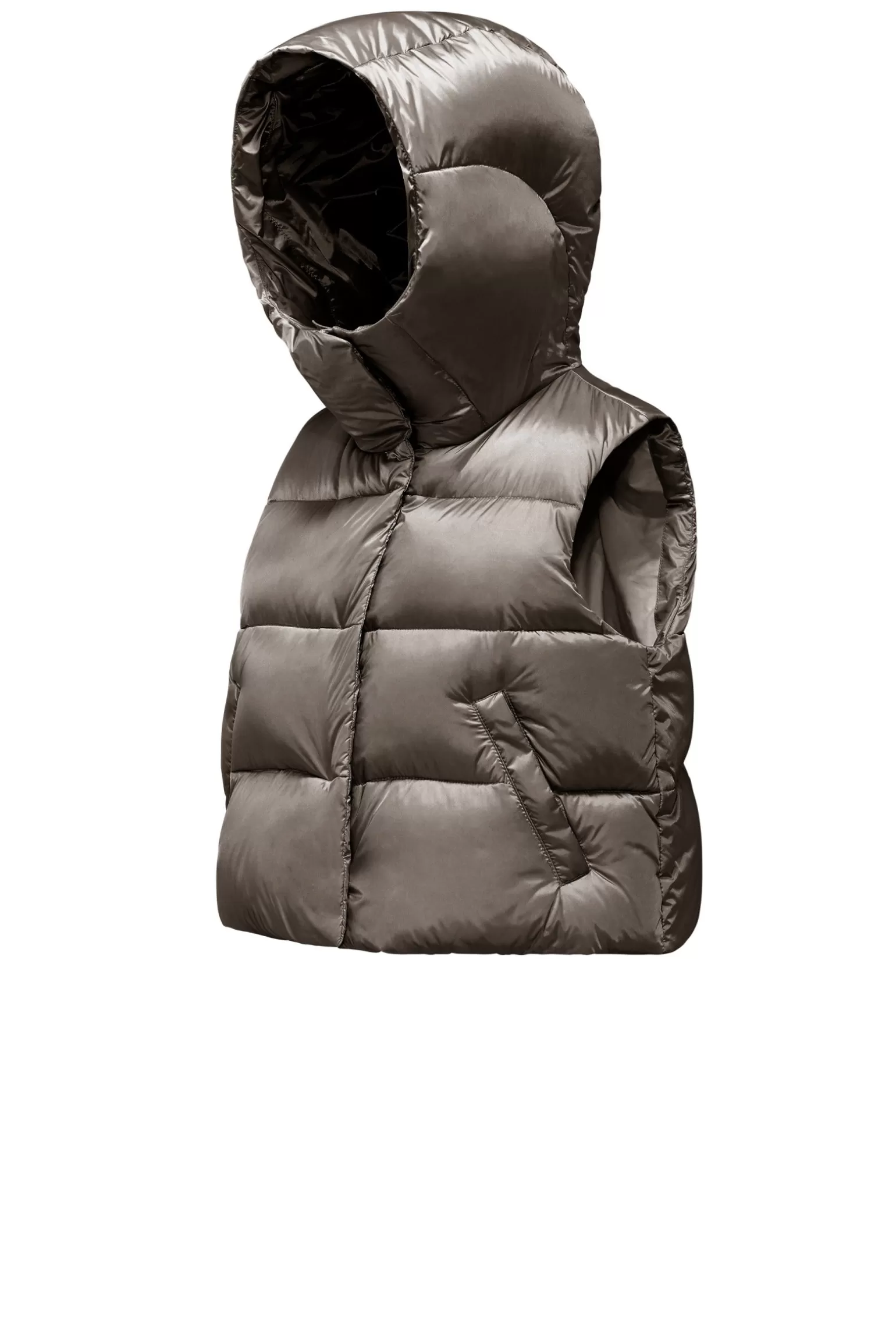 Donna Bomboogie Ottawa Vest - Piumino Corto Smanicato In Nylon Bright