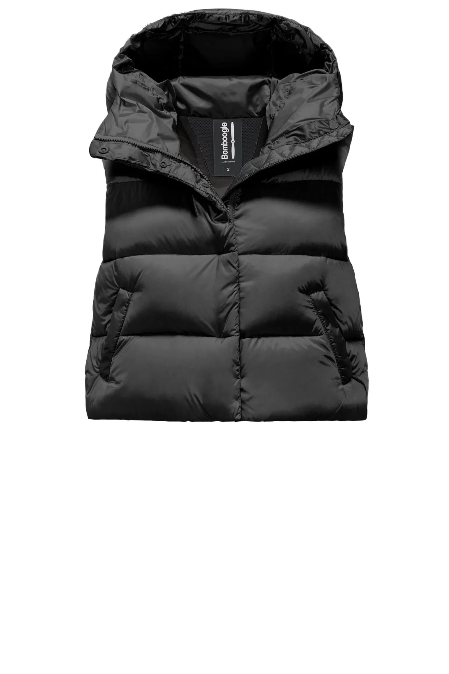 Donna Bomboogie Ottawa Vest - Piumino Corto Smanicato In Nylon Bright