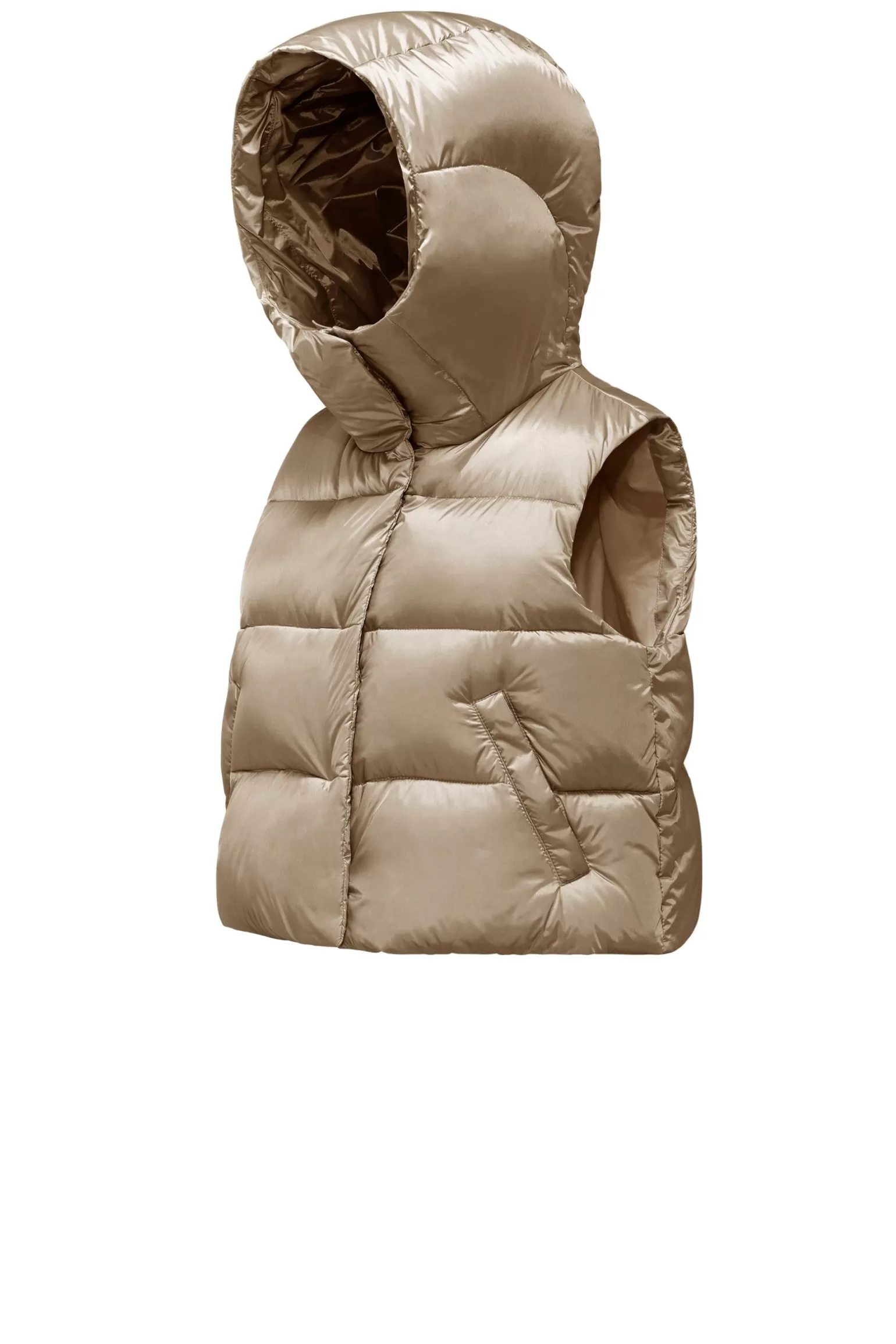 Donna Bomboogie Ottawa Vest - Piumino Corto Smanicato In Nylon Bright