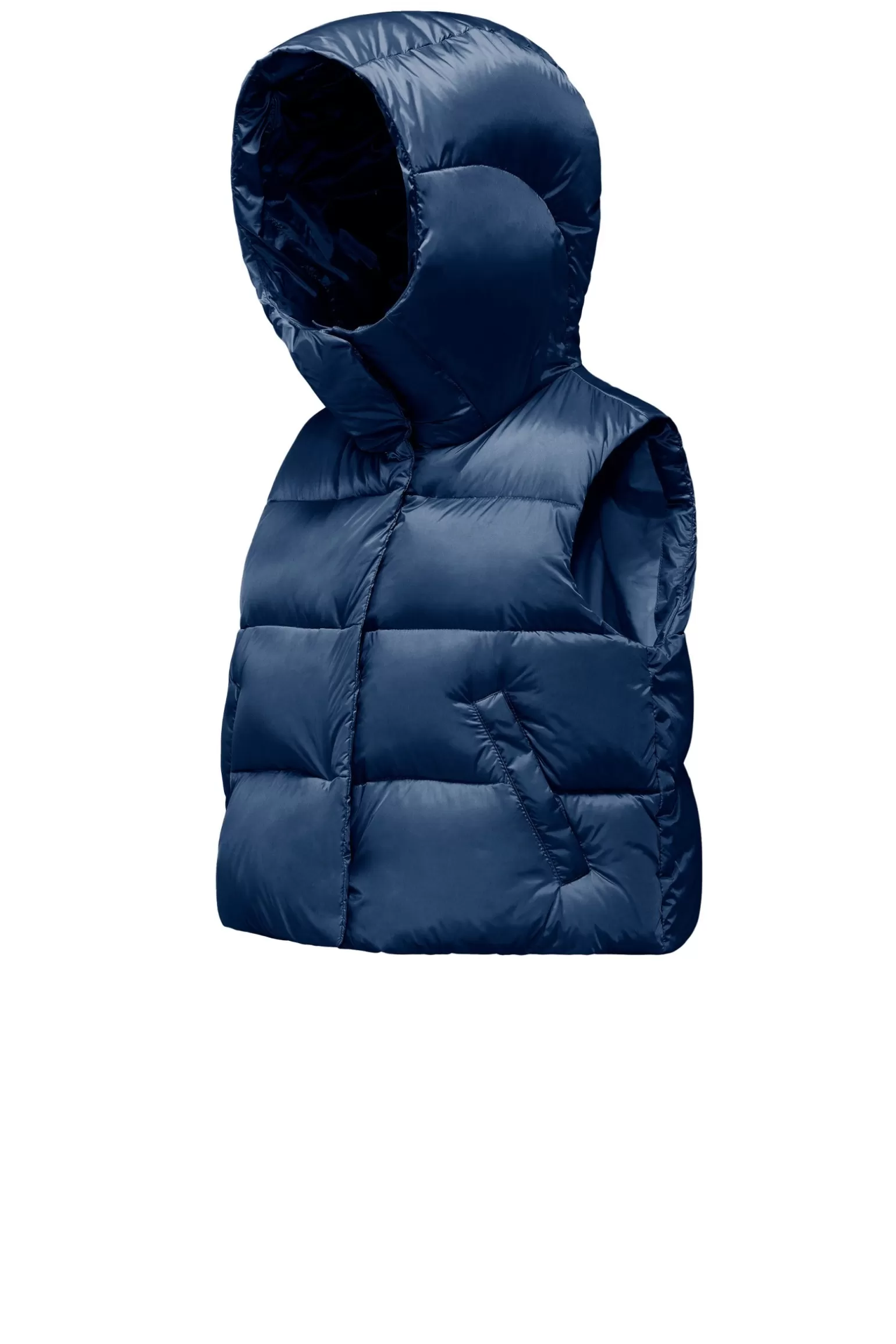 Donna Bomboogie Ottawa Vest - Piumino Corto Smanicato In Nylon Bright
