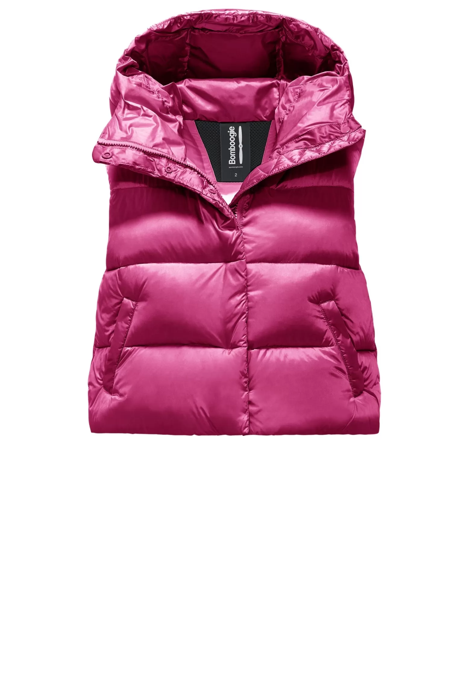 Donna Bomboogie Ottawa Vest - Piumino Corto Smanicato In Nylon Bright