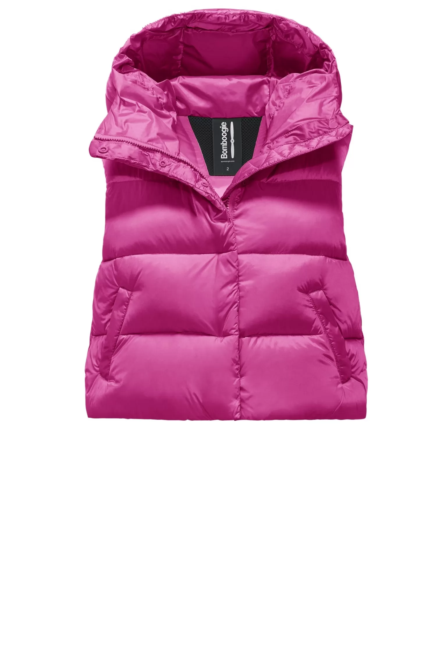 Donna Bomboogie Ottawa Vest - Piumino Corto Smanicato In Nylon Bright