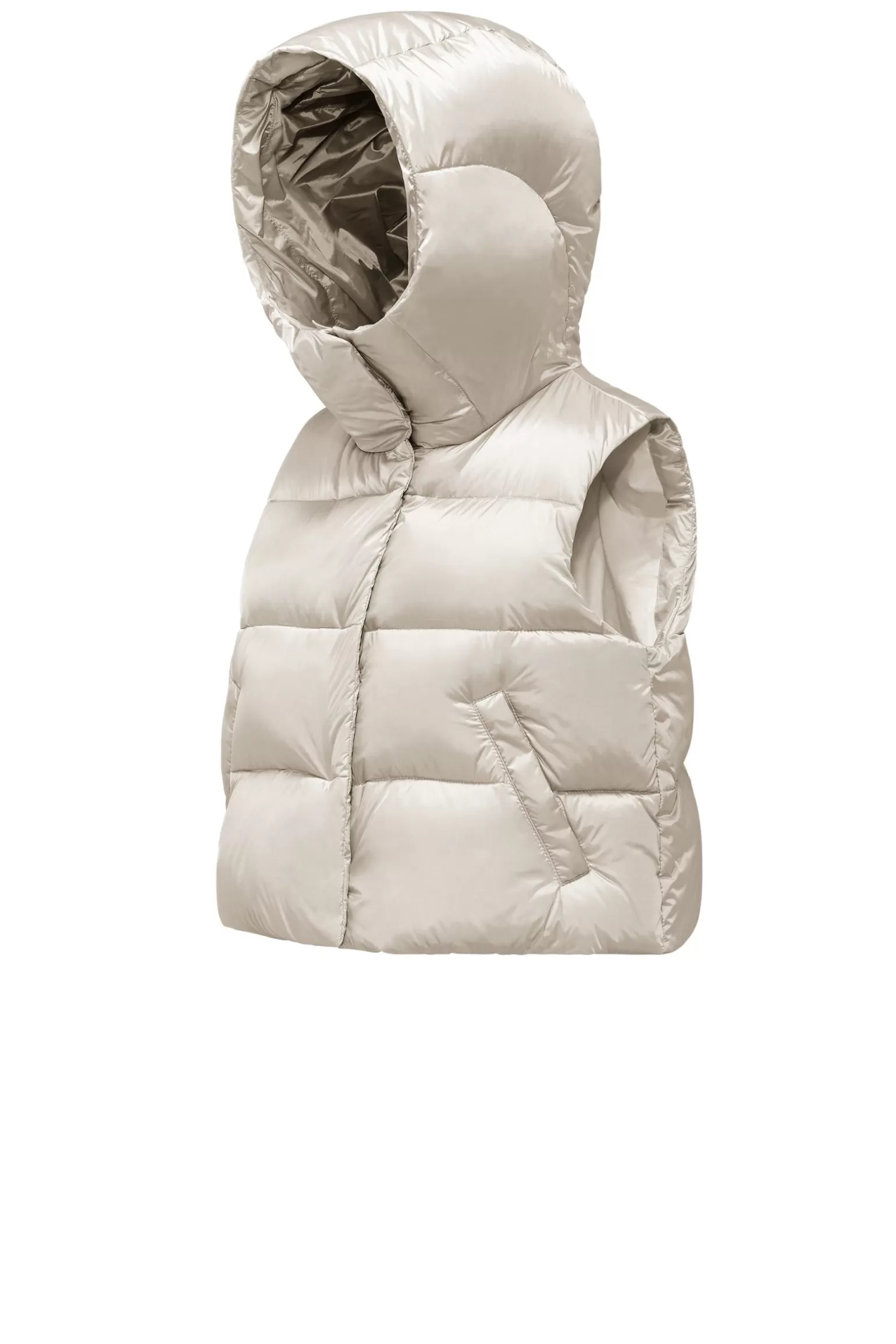 Donna Bomboogie Ottawa Vest - Piumino Corto Smanicato In Nylon Bright