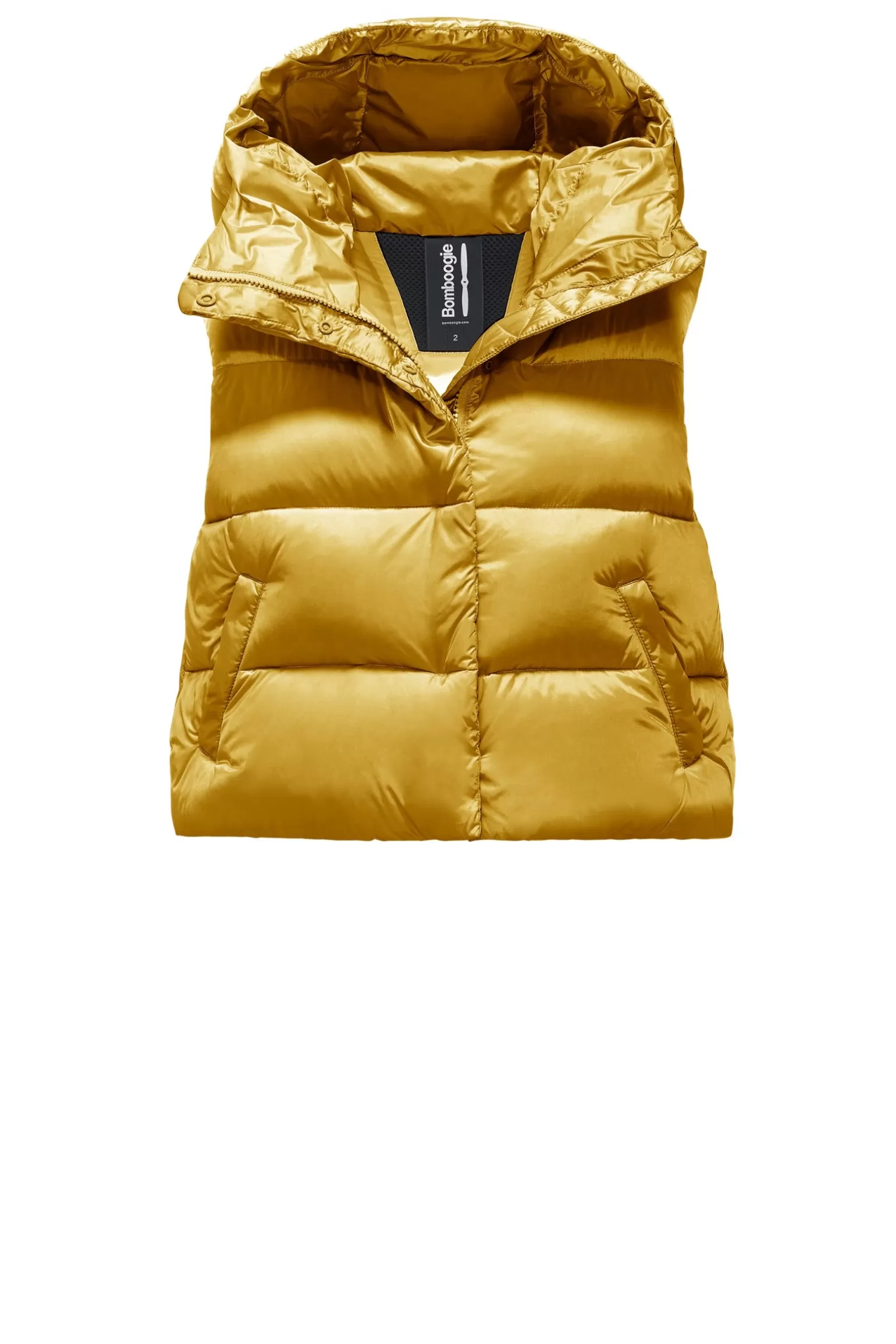 Donna Bomboogie Ottawa Vest - Piumino Corto Smanicato In Nylon Bright