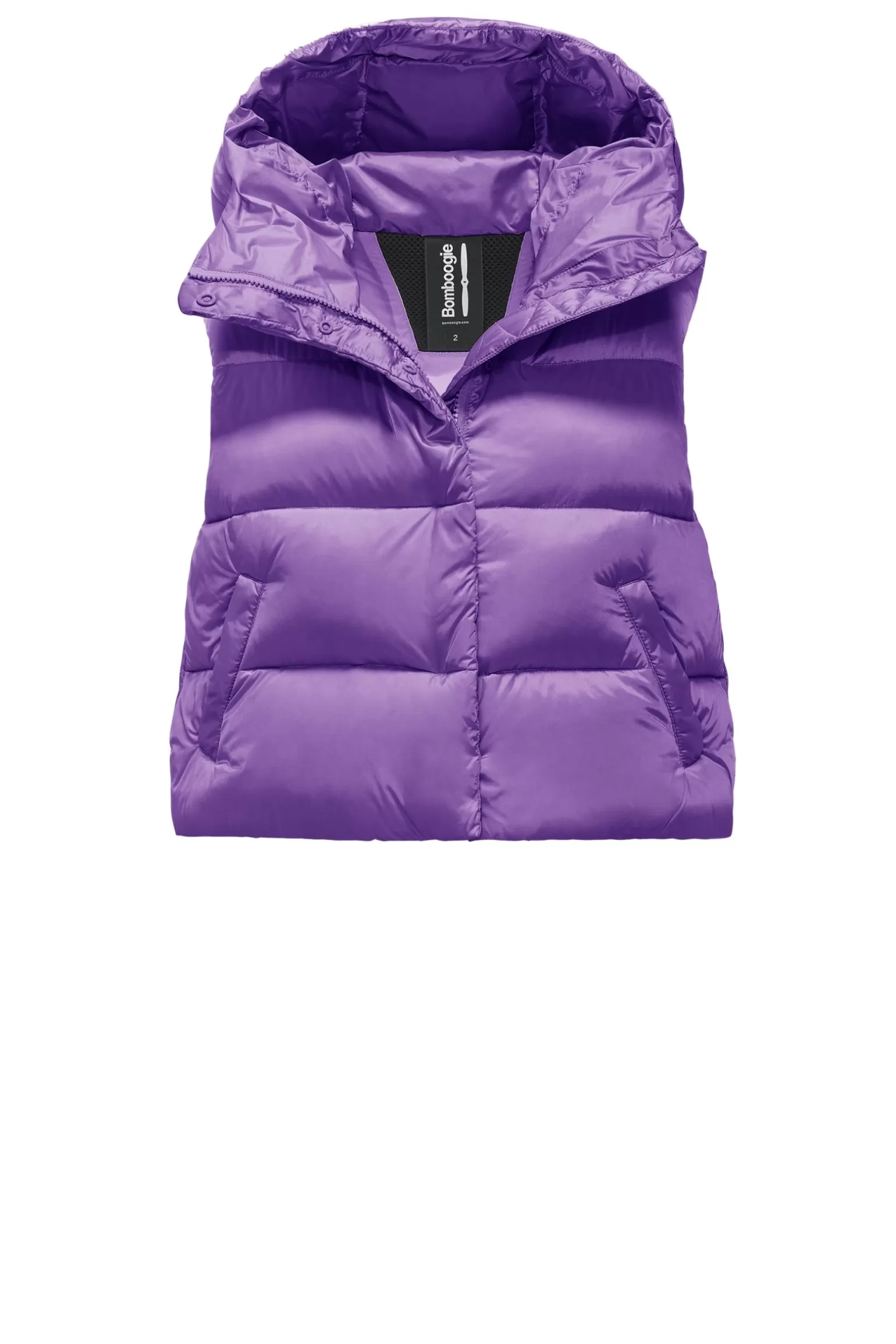 Donna Bomboogie Ottawa Vest - Piumino Corto Smanicato In Nylon Bright