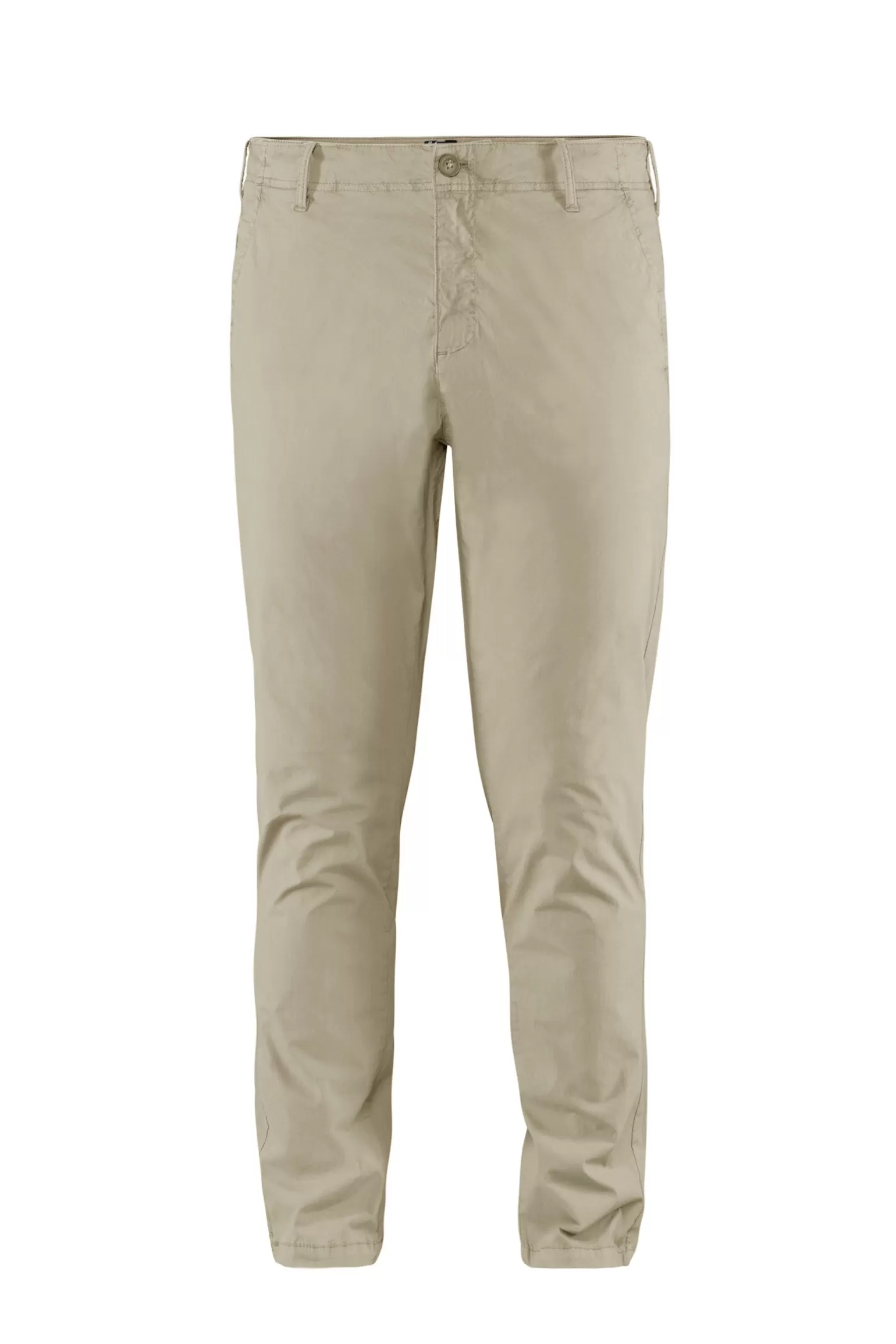 Uomo Bomboogie Pantalone Chino In Popeline Di Cotone Stretch