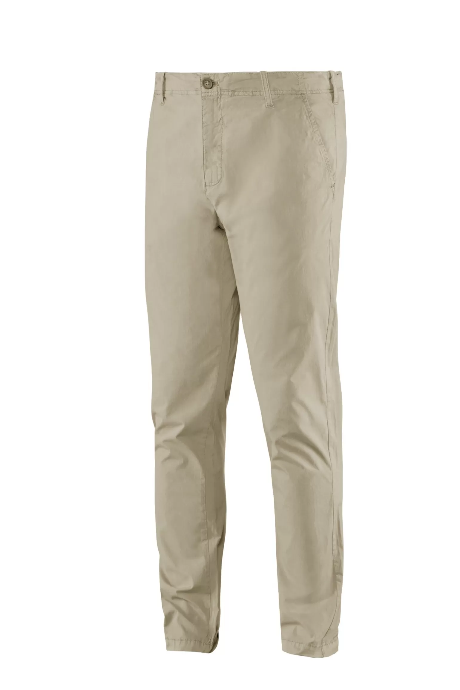 Uomo Bomboogie Pantalone Chino In Popeline Di Cotone Stretch