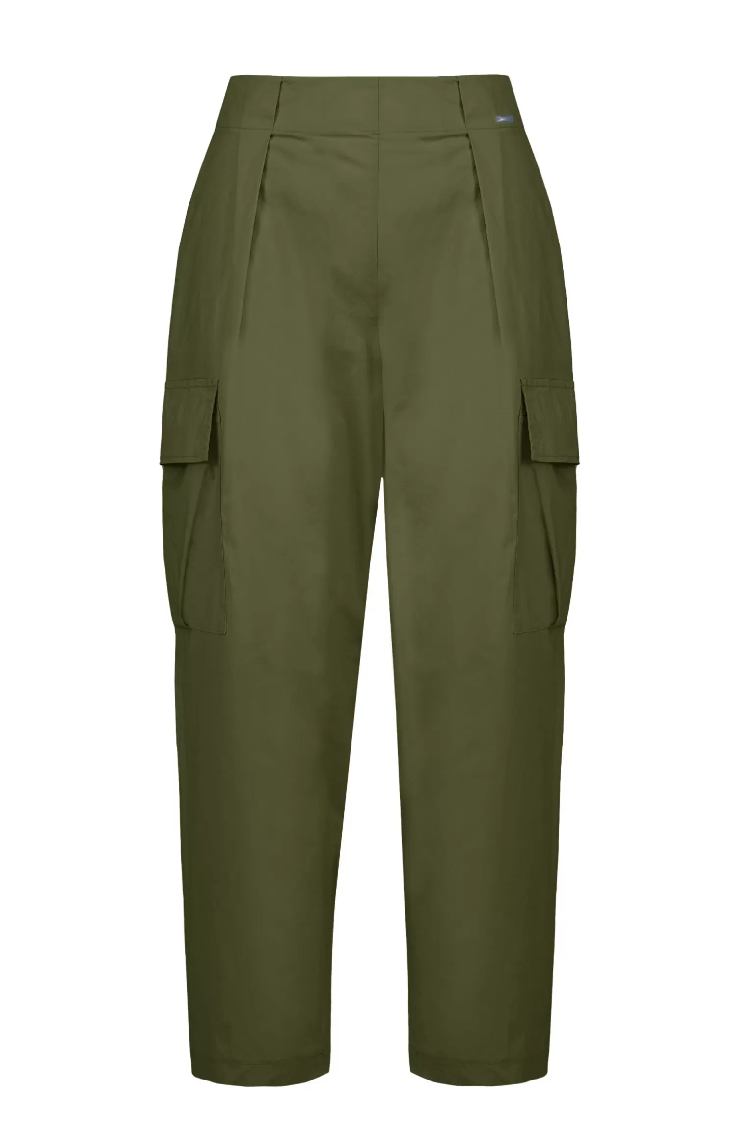 Donna Bomboogie Pantaloni Cargo Baloon Fit In Parachute