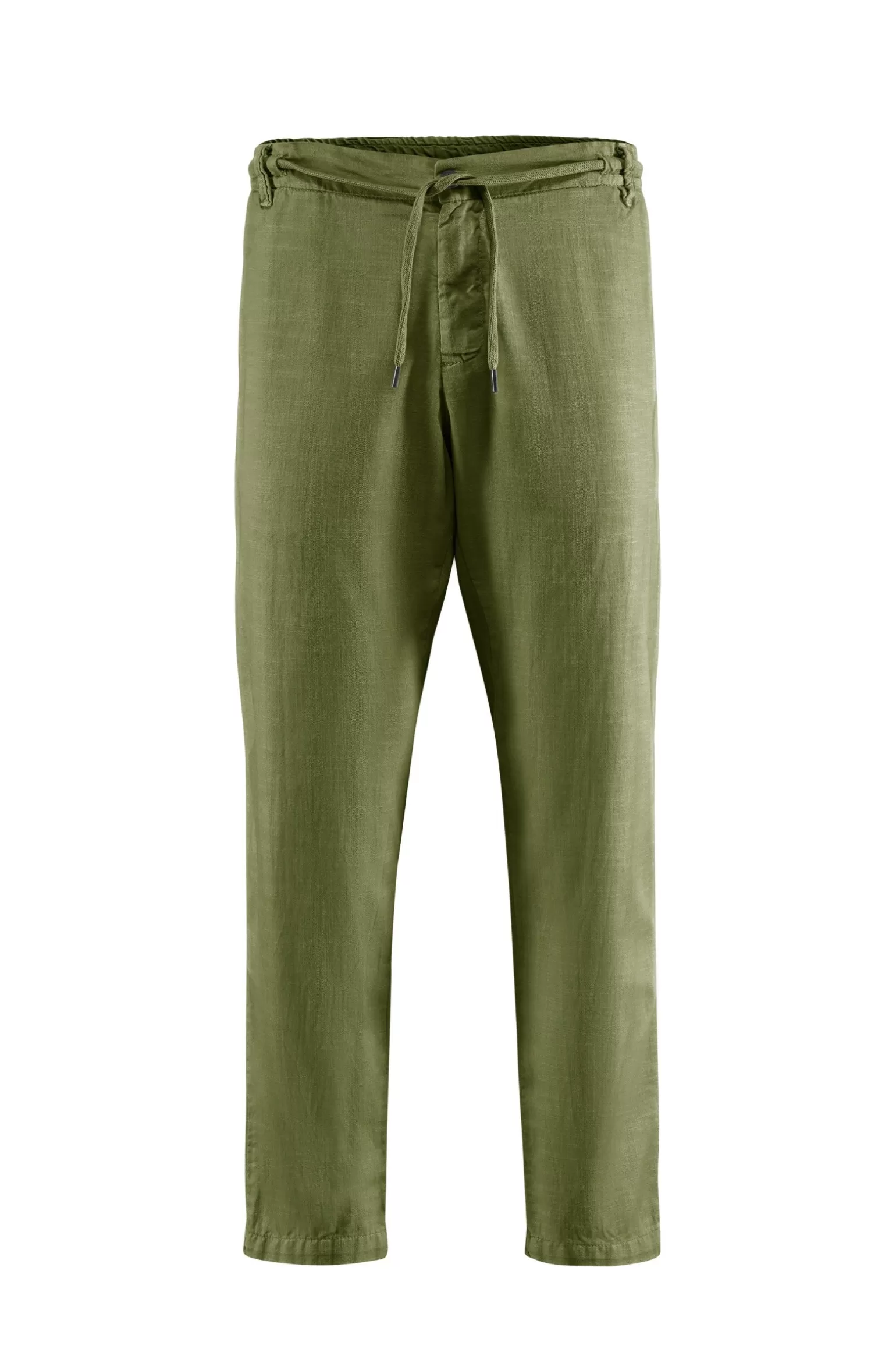 Uomo Bomboogie Pantaloni Chino Con Elastico E Cordino In Vita