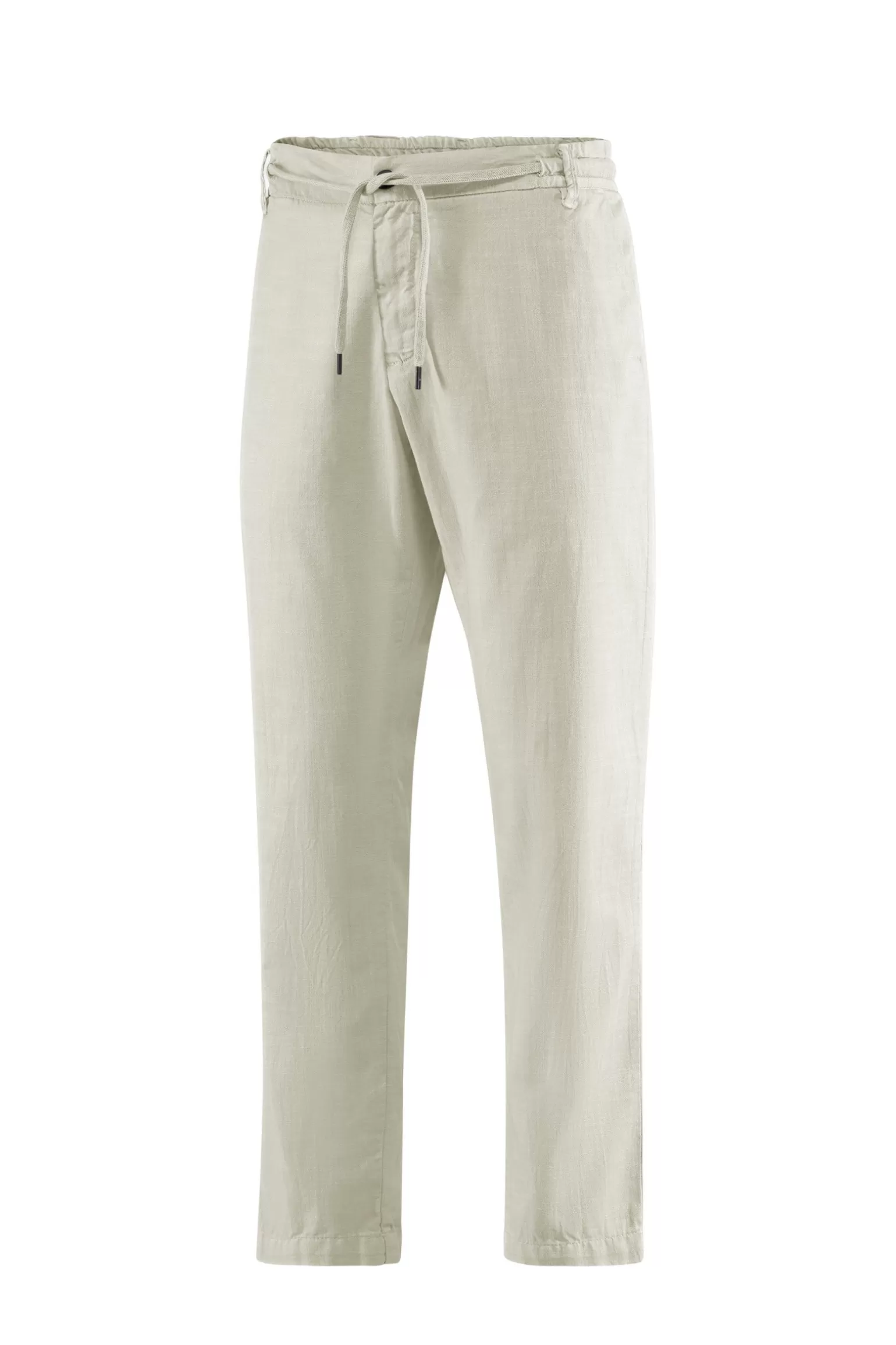 Uomo Bomboogie Pantaloni Chino Con Elastico E Cordino In Vita