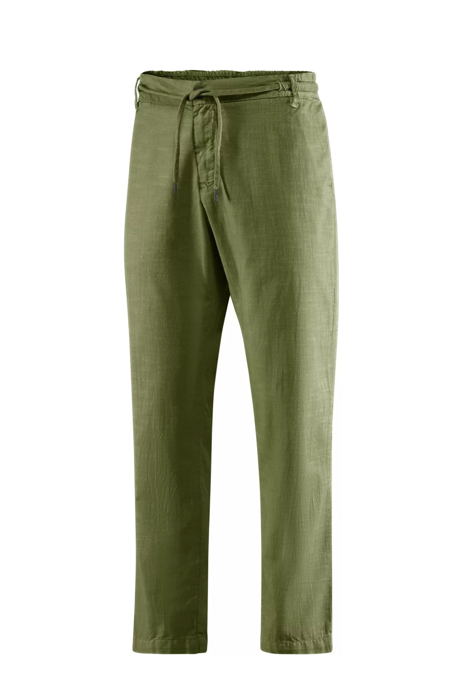 Uomo Bomboogie Pantaloni Chino Con Elastico E Cordino In Vita