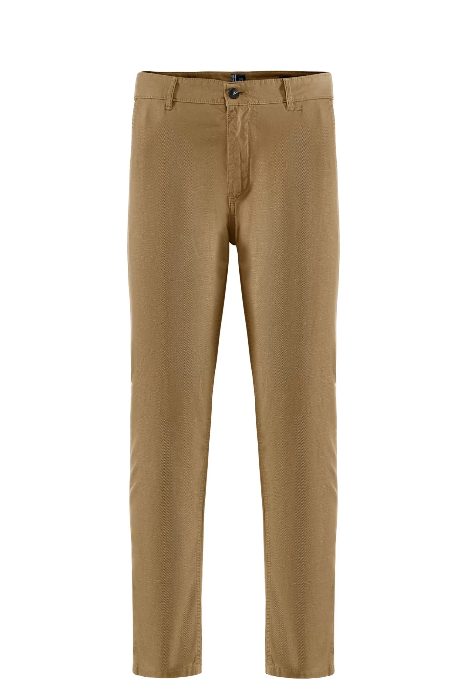 Uomo Bomboogie Pantaloni Chino Lino Misto Cotone