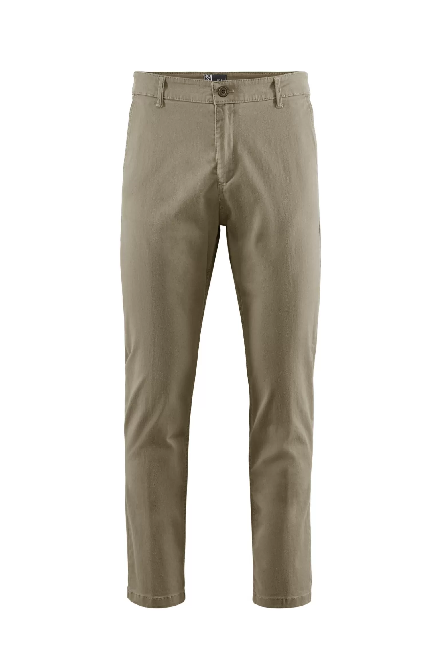 Uomo Bomboogie Pantaloni Chino Slim Fit In Gabardina Di Cotone