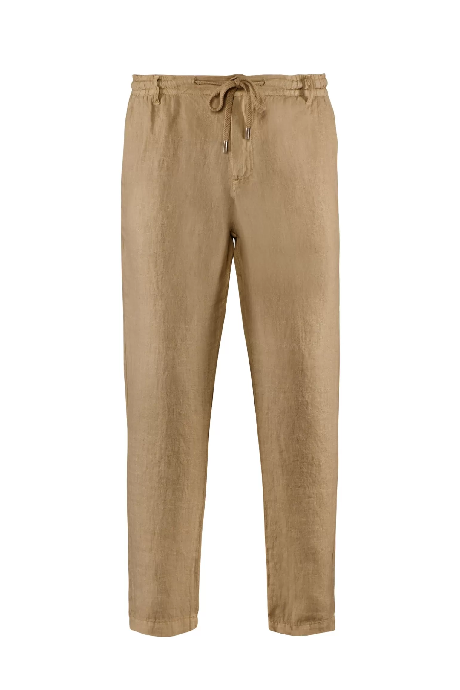 Uomo Bomboogie Pantaloni In Lino Comfy Fit