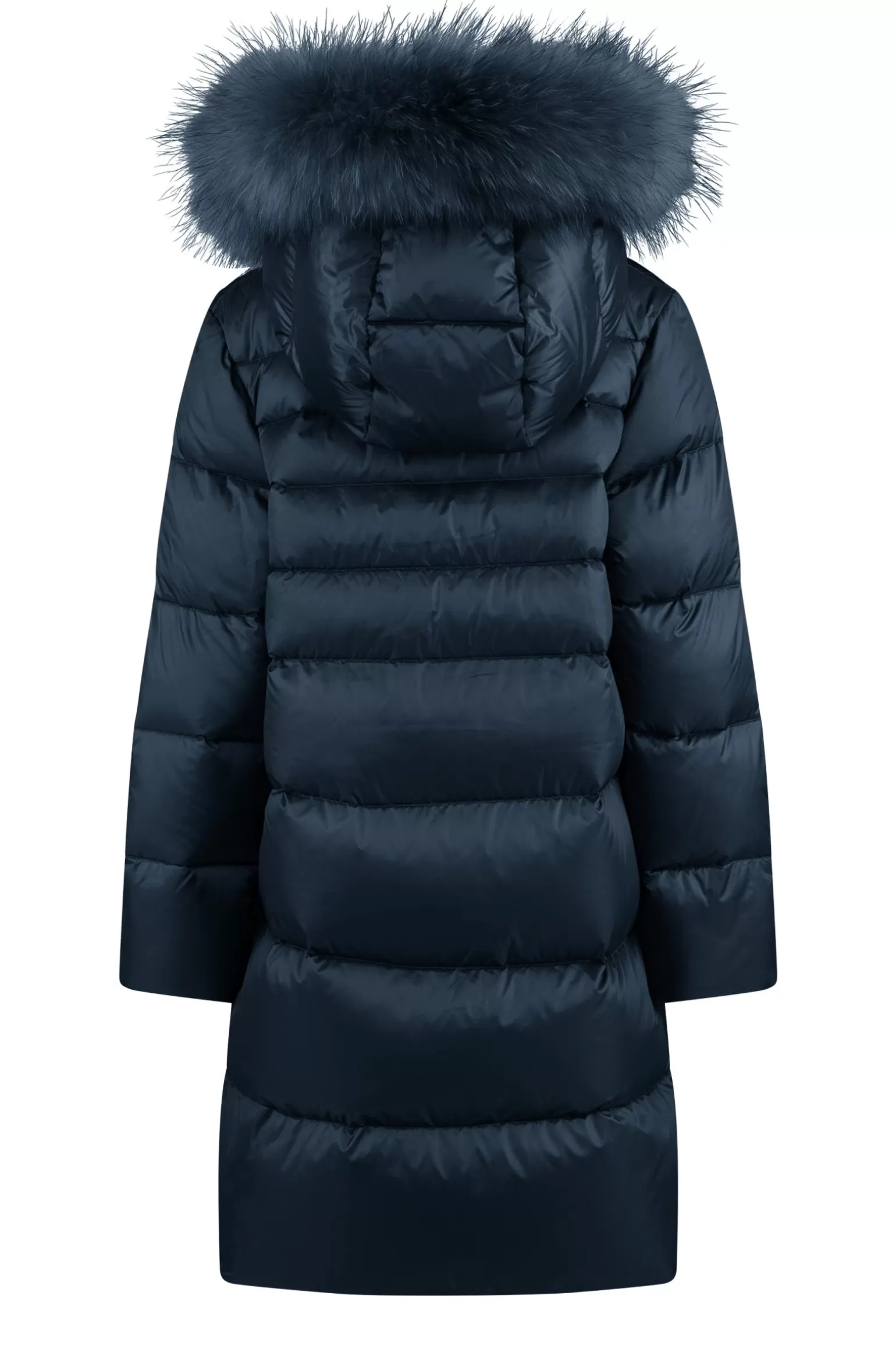 Bambino Bomboogie Piumino Bambina Cappuccio Con Bordo In Pelo Colorato