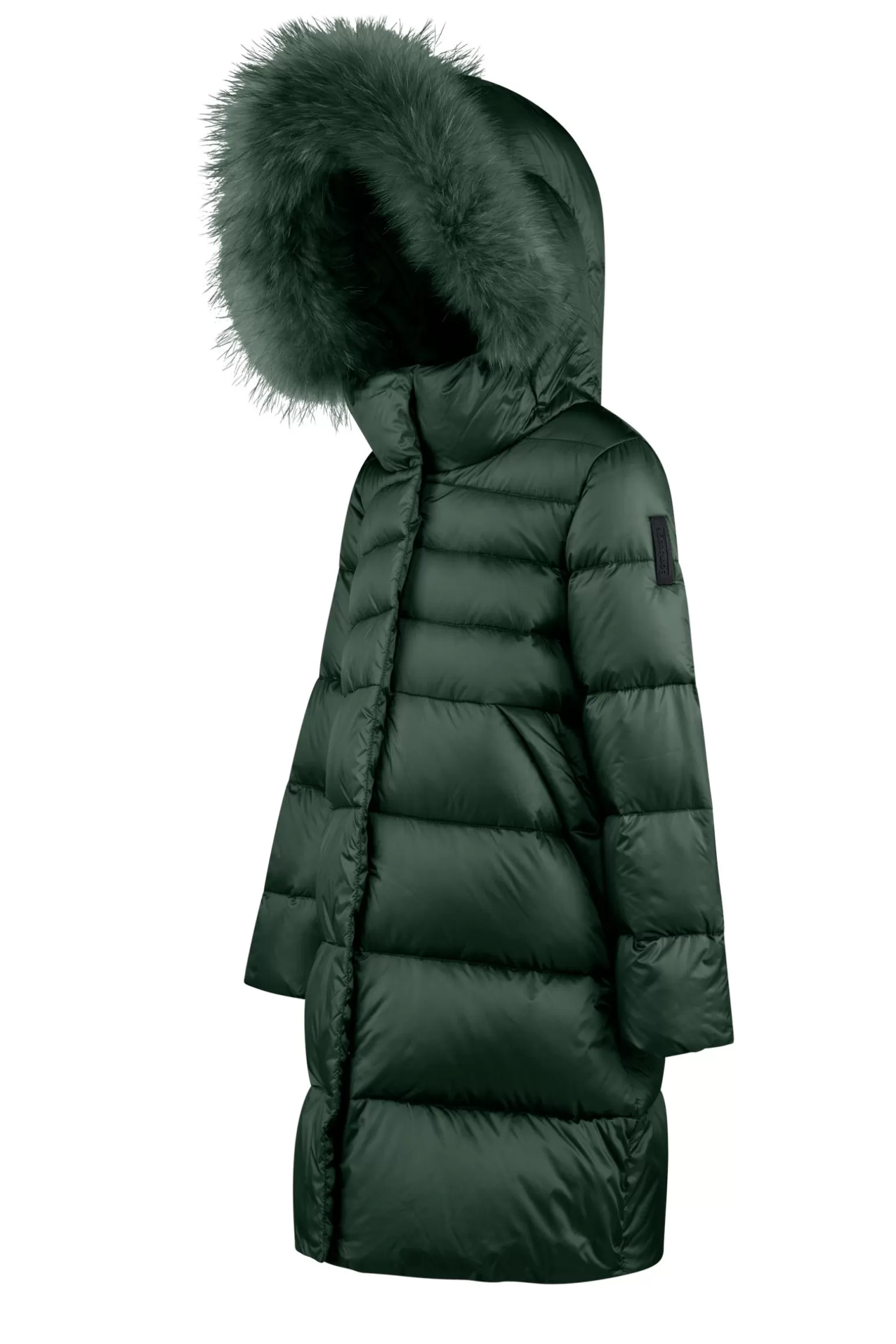 Bambino Bomboogie Piumino Bambina Cappuccio Con Bordo In Pelo Colorato