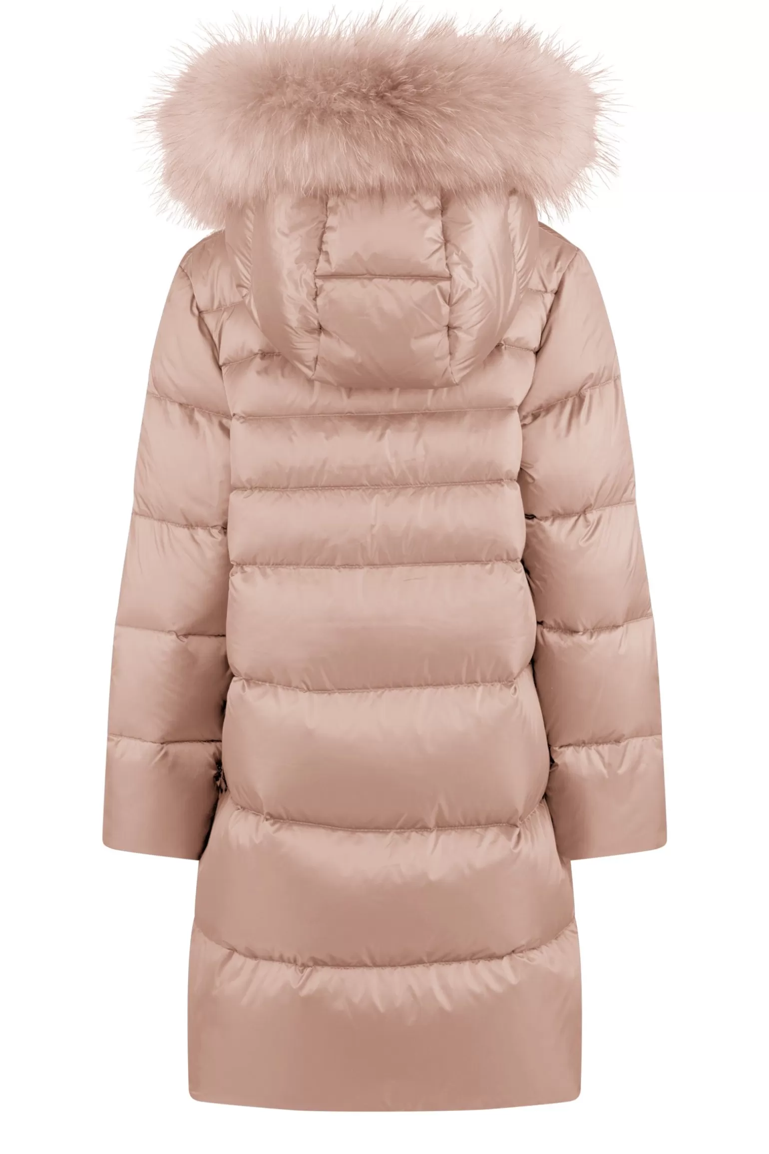 Bambino Bomboogie Piumino Bambina Cappuccio Con Bordo In Pelo Colorato