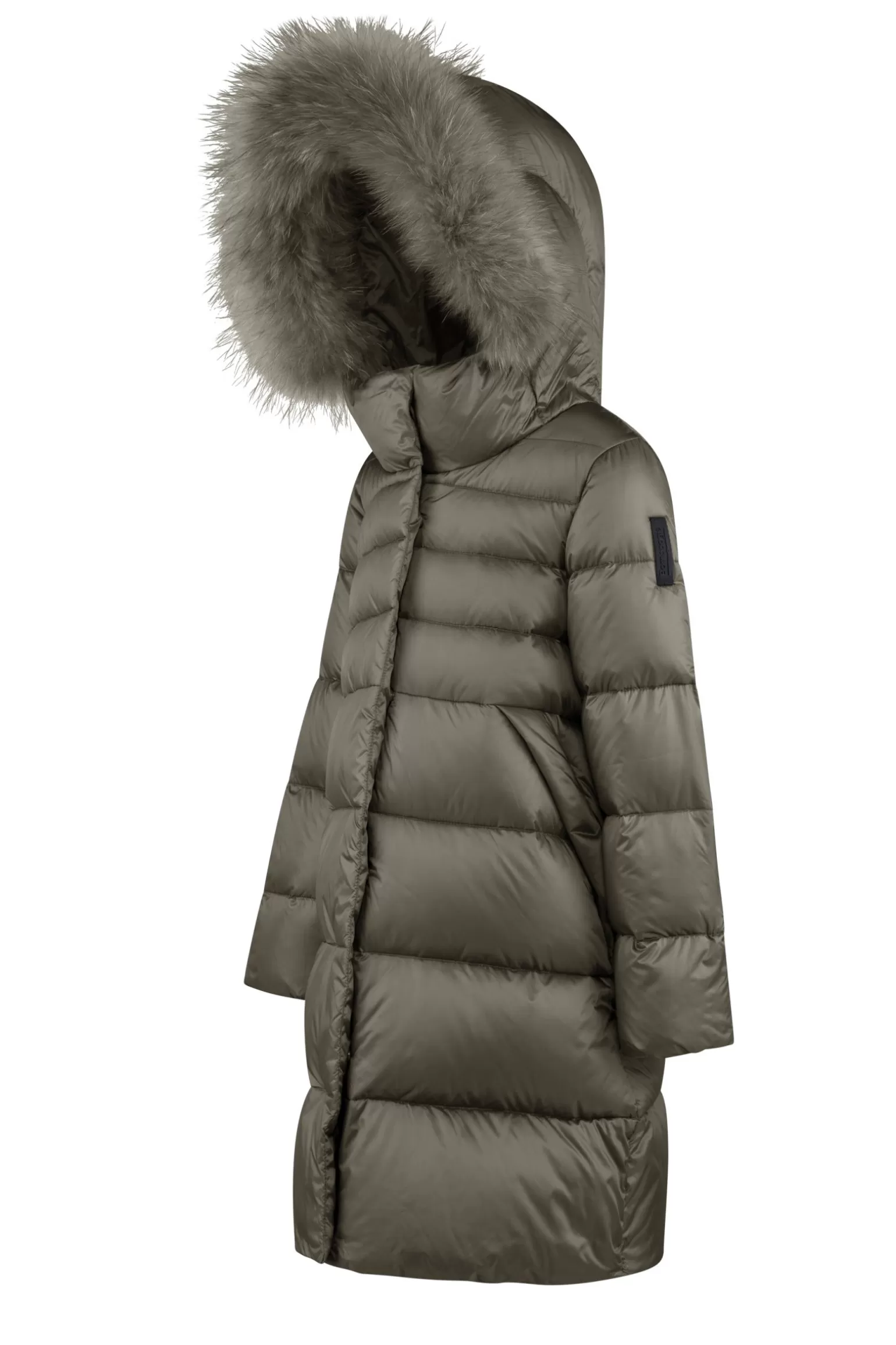 Bambino Bomboogie Piumino Bambina Cappuccio Con Bordo In Pelo Colorato