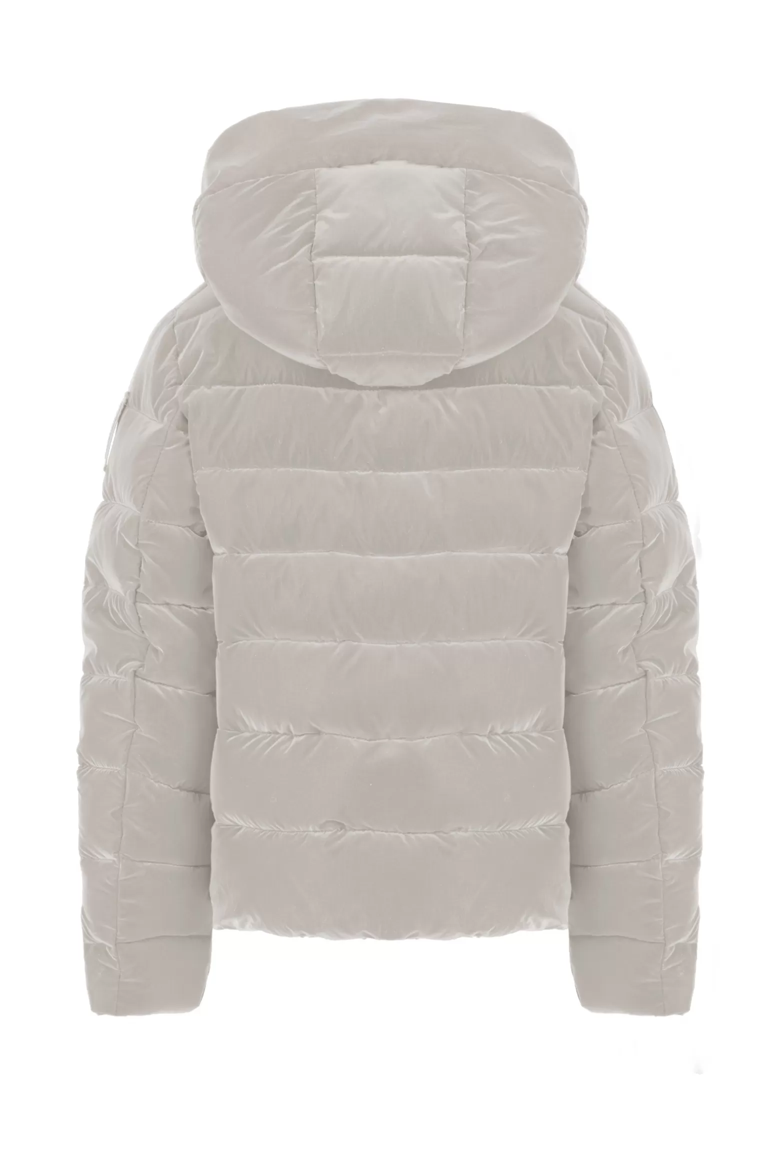 Bambino Bomboogie Piumino Corto Bambina In Nylon Effetto Velluto