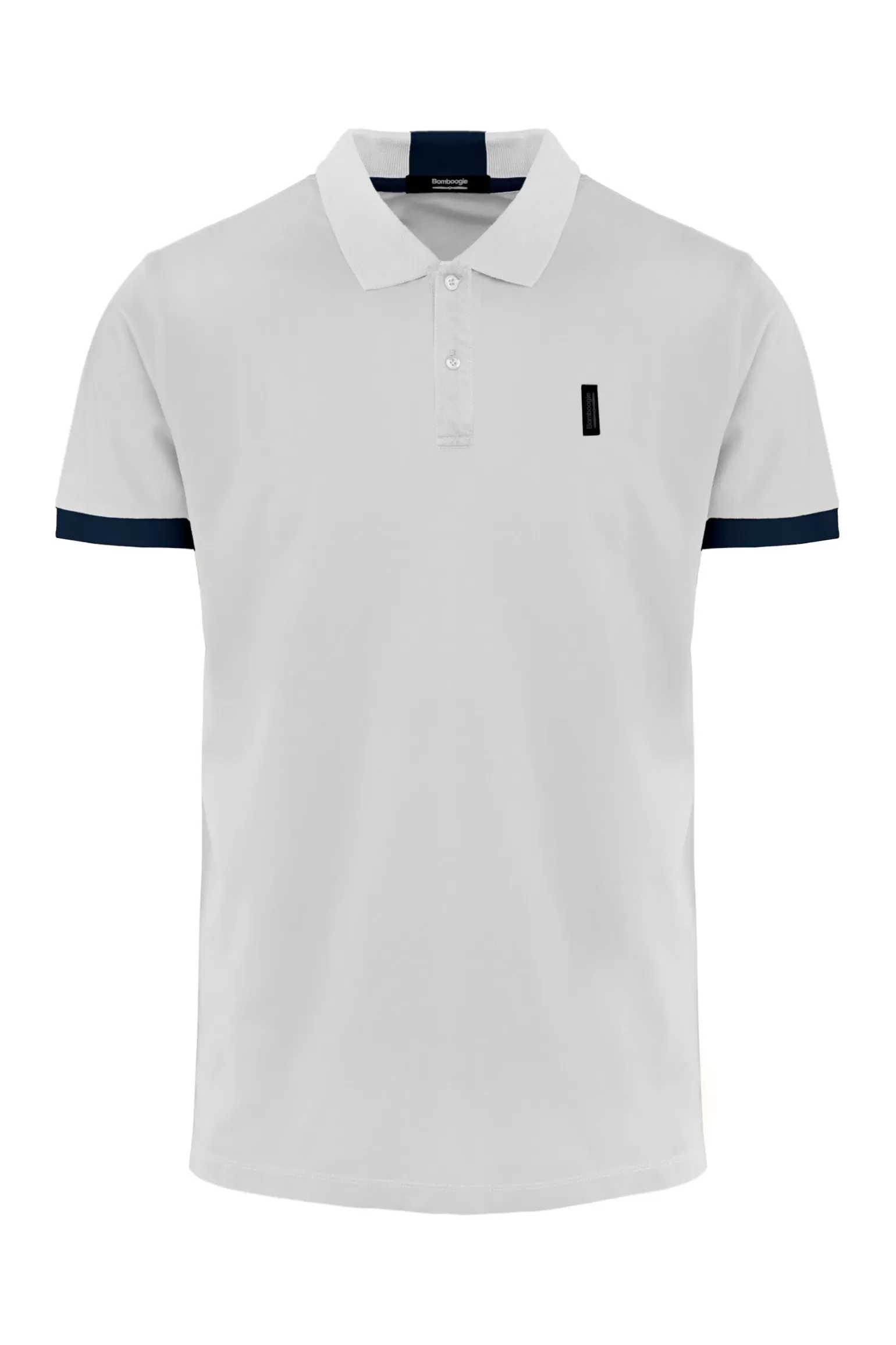 Uomo Bomboogie Polo A Manica Corta In Cotone Piquet