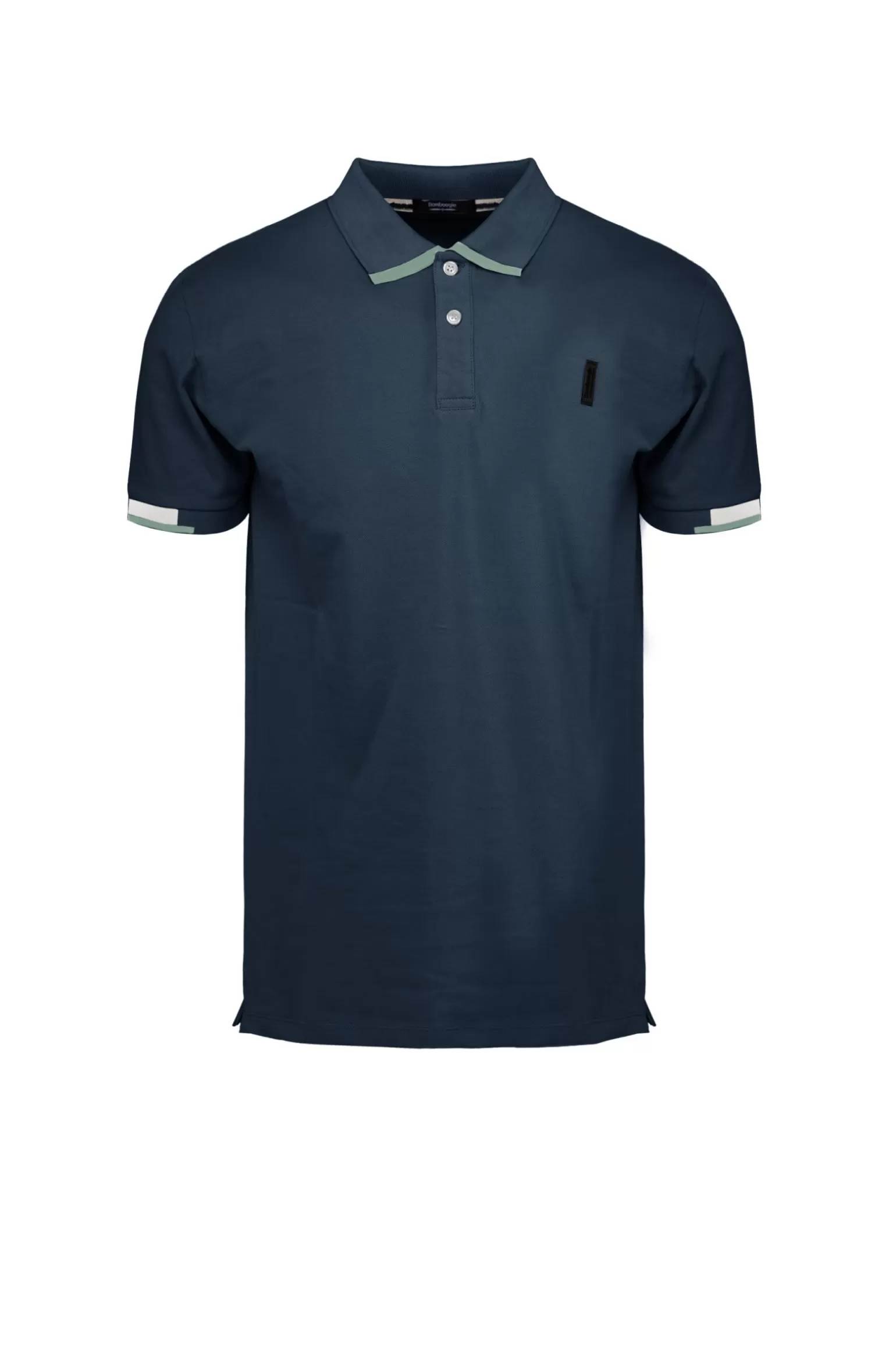 Uomo Bomboogie Polo A Manica Corta In Cotone Piquet