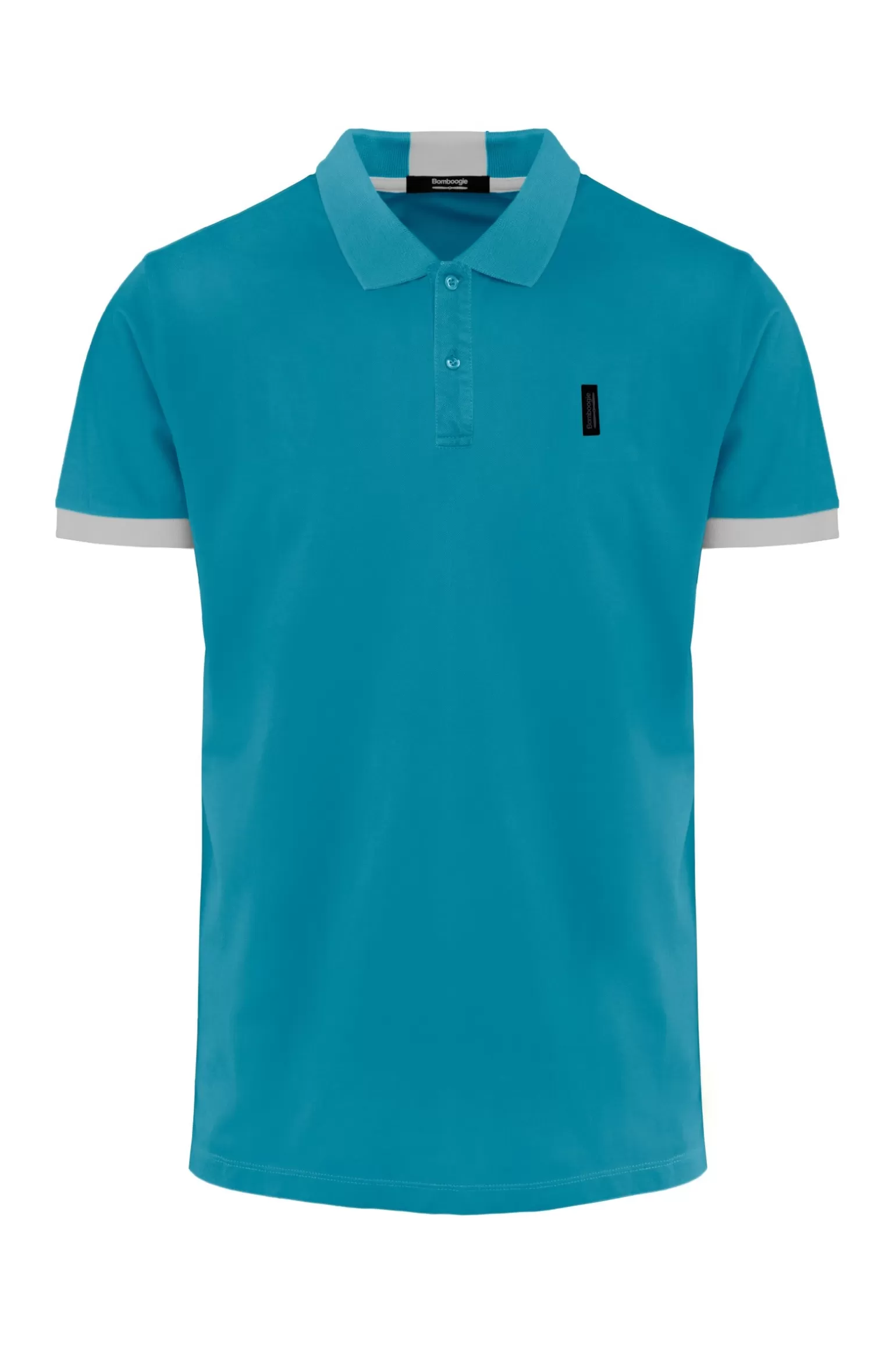Uomo Bomboogie Polo A Manica Corta In Cotone Piquet