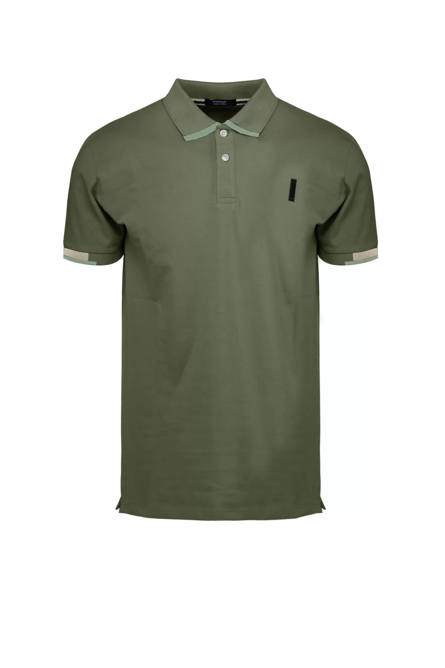 Uomo Bomboogie Polo A Manica Corta In Cotone Piquet