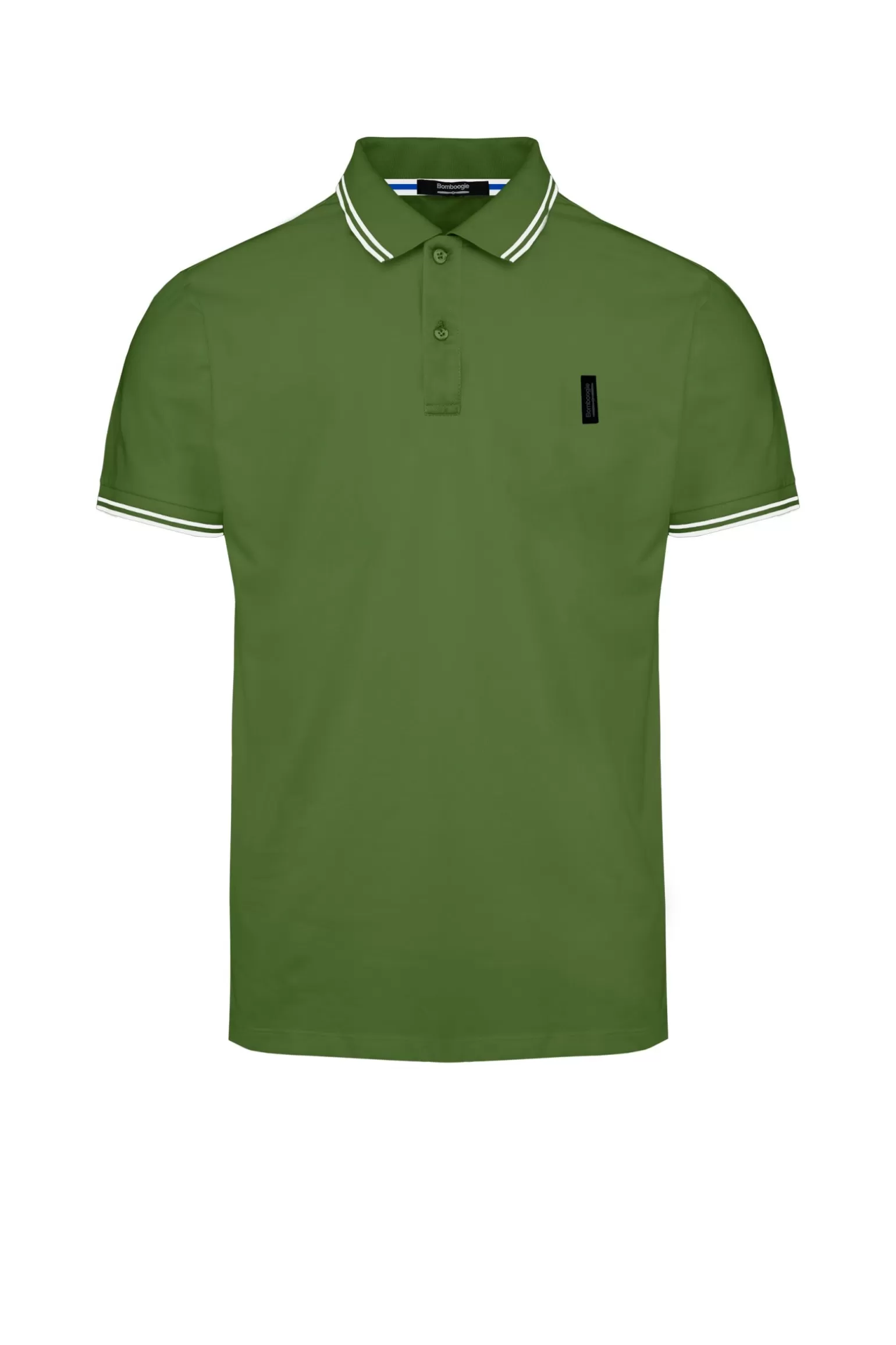 Uomo Bomboogie Polo A Manica Corta In Cotone Piquet