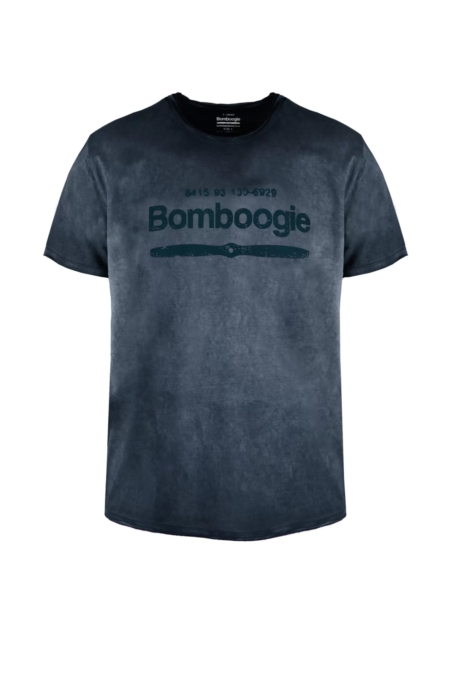 Uomo Bomboogie T-Shirt A Manica Corta Stampa