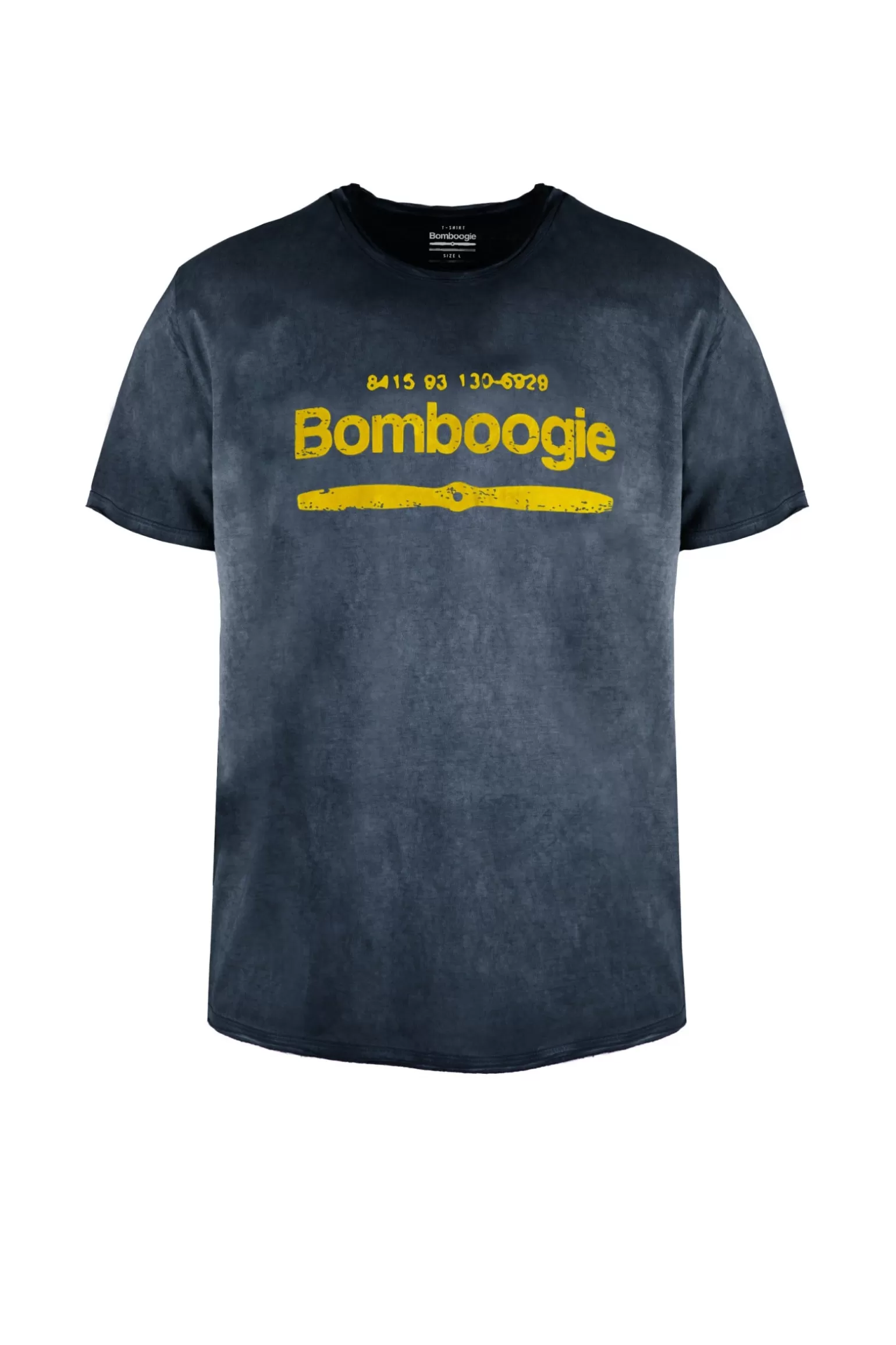 Uomo Bomboogie T-Shirt A Manica Corta Stampa