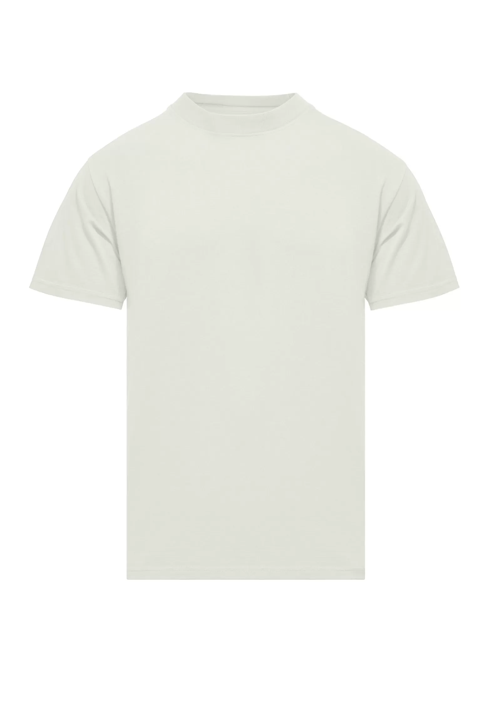 Uomo Bomboogie T-Shirt Collo Alto Cotone Organico